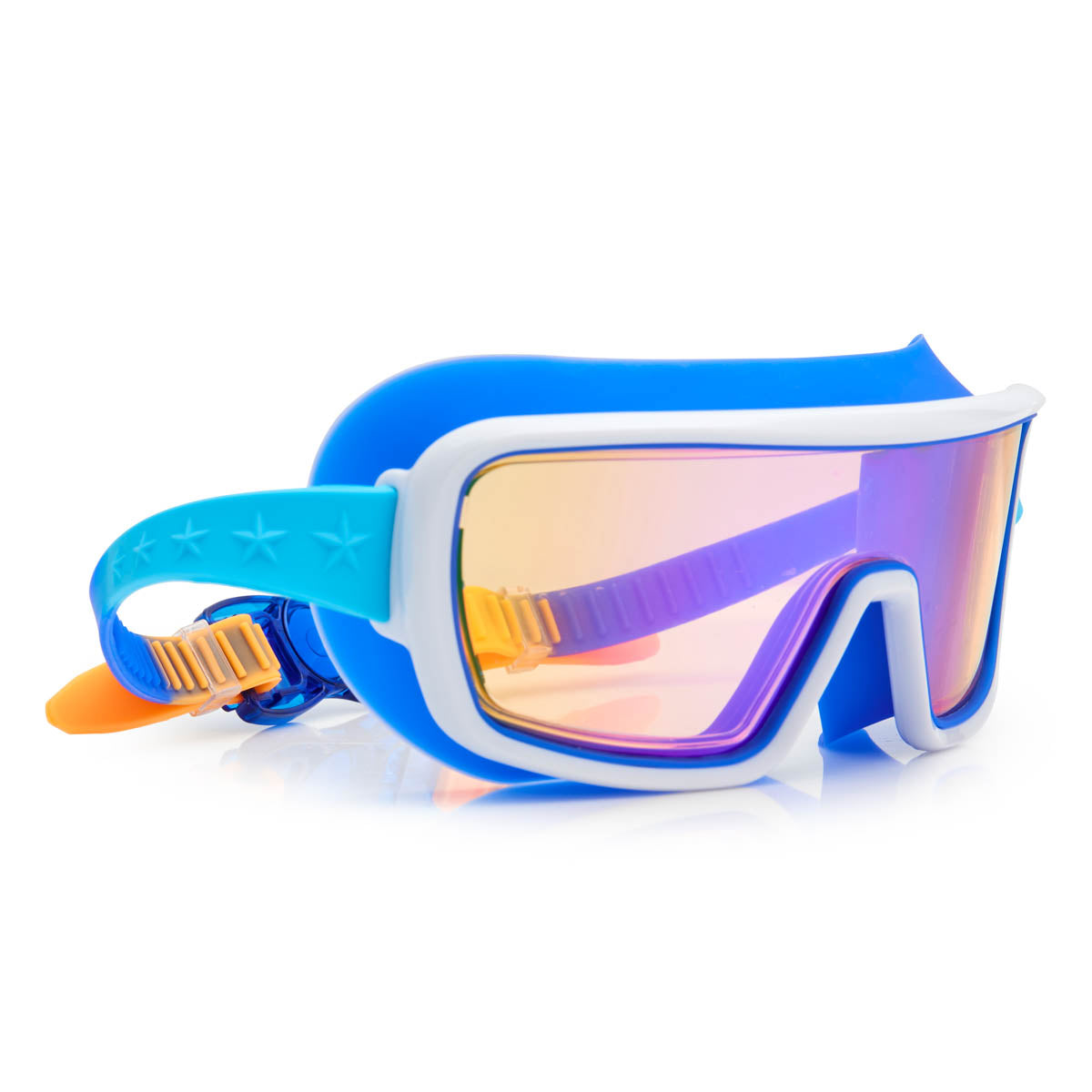 Nanobot Navy Prismatic Kids' Swim Goggles - HoneyBug