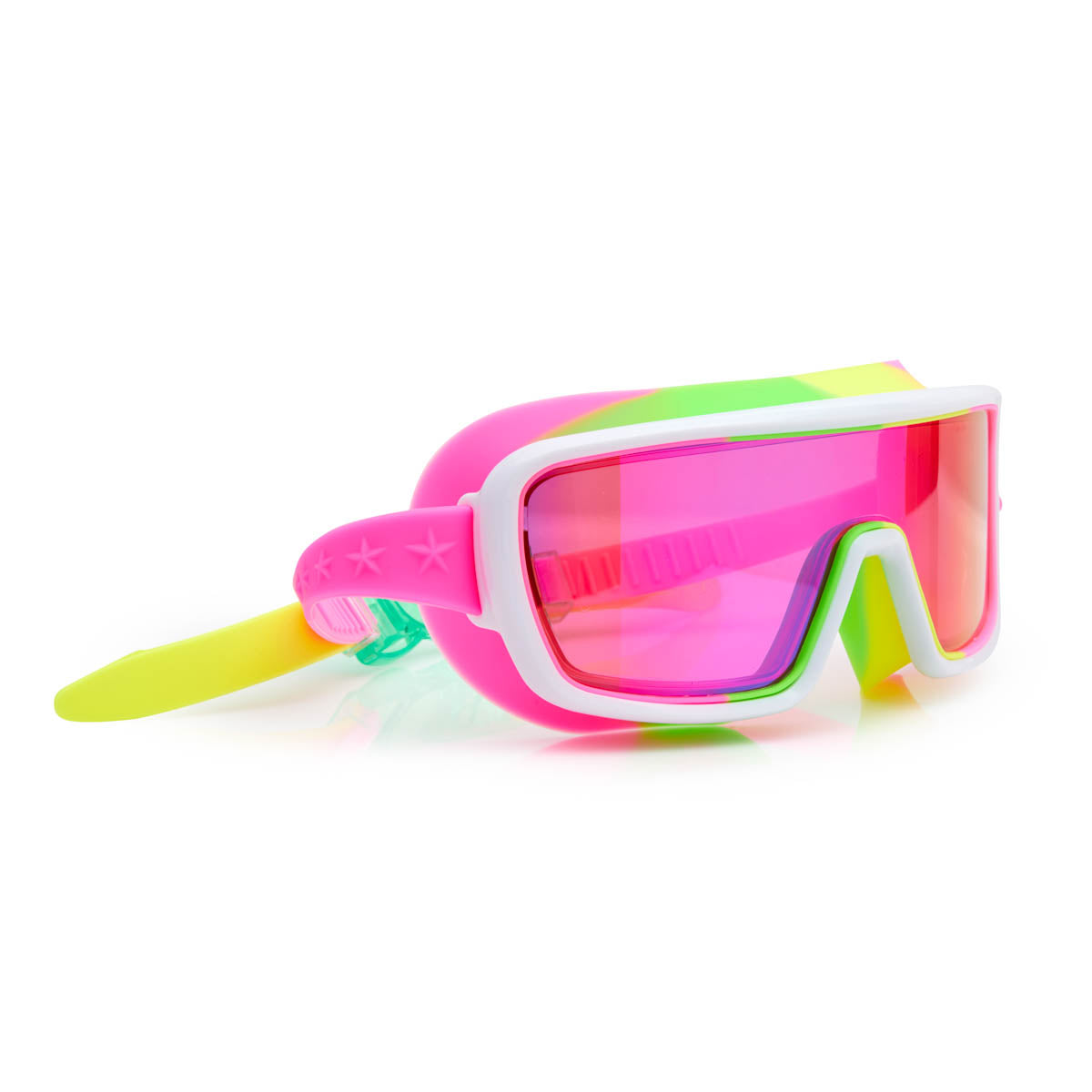 Multicolor Melon Chromatic Kids' Swim Goggles - HoneyBug