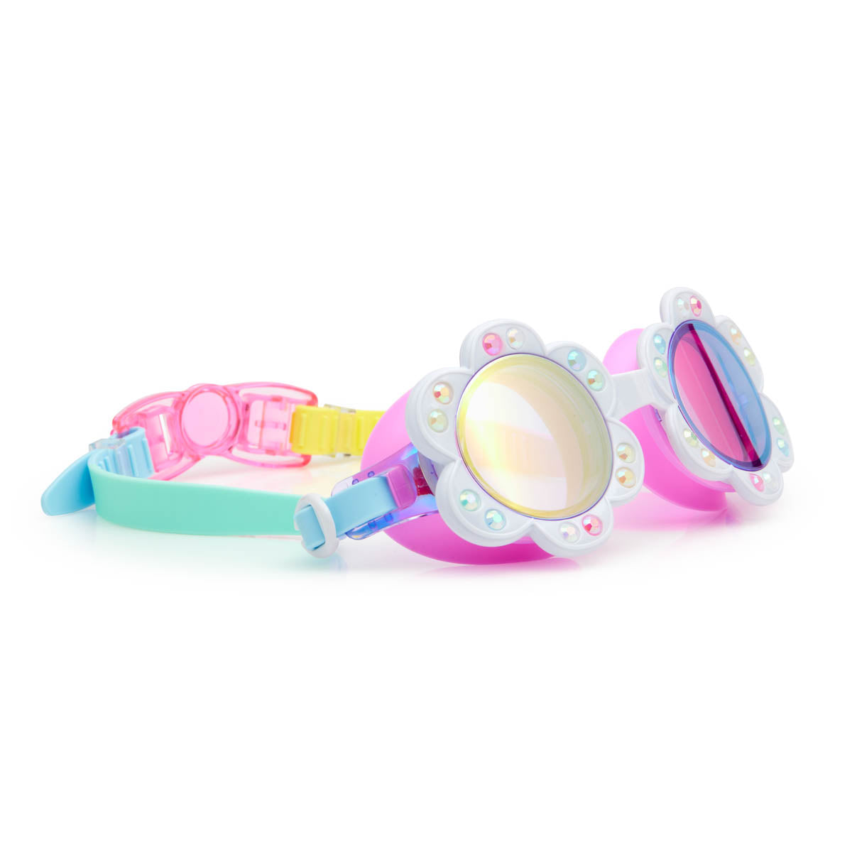Blanch Blossom Dandi Kids' Swim Goggles - HoneyBug