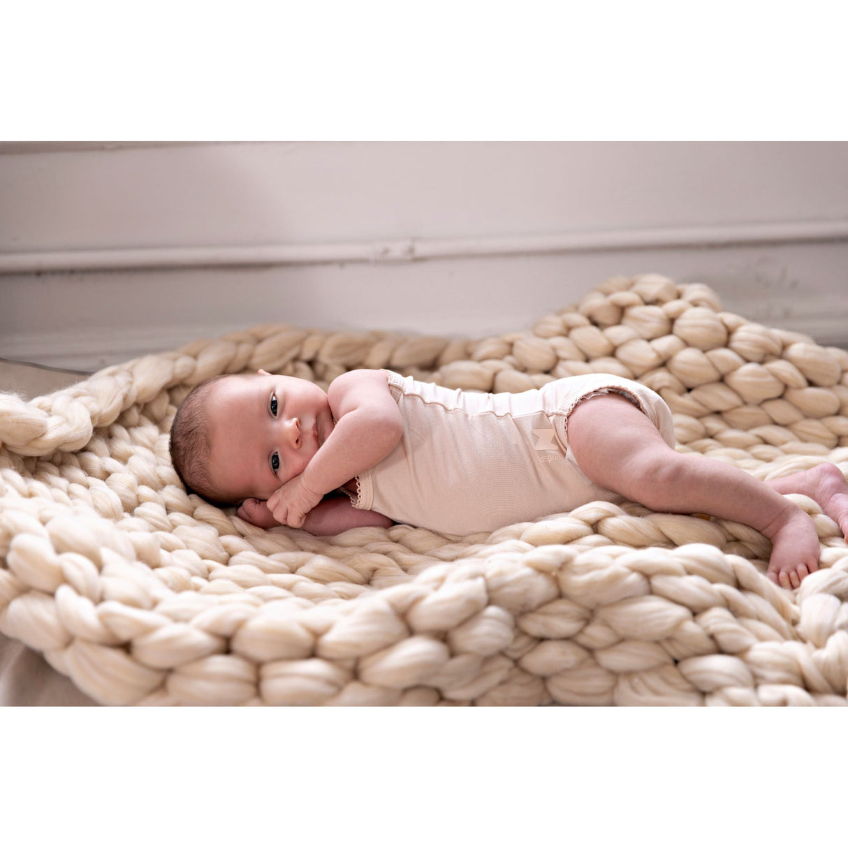 Bamboo Cotton Mauve + White (Three Pack) - HoneyBug