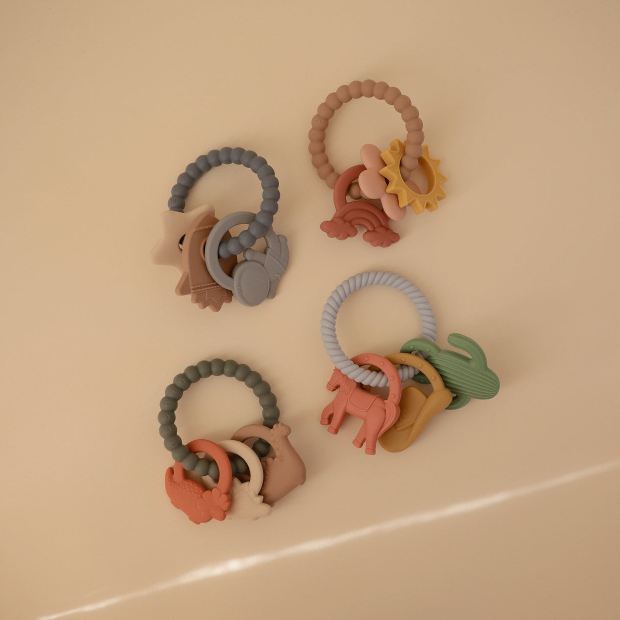 Western Teething Ring - HoneyBug