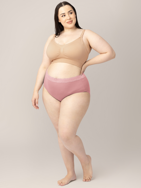 High-Waisted Postpartum Recovery Panties (5-Pack) | Dusty Hues - HoneyBug