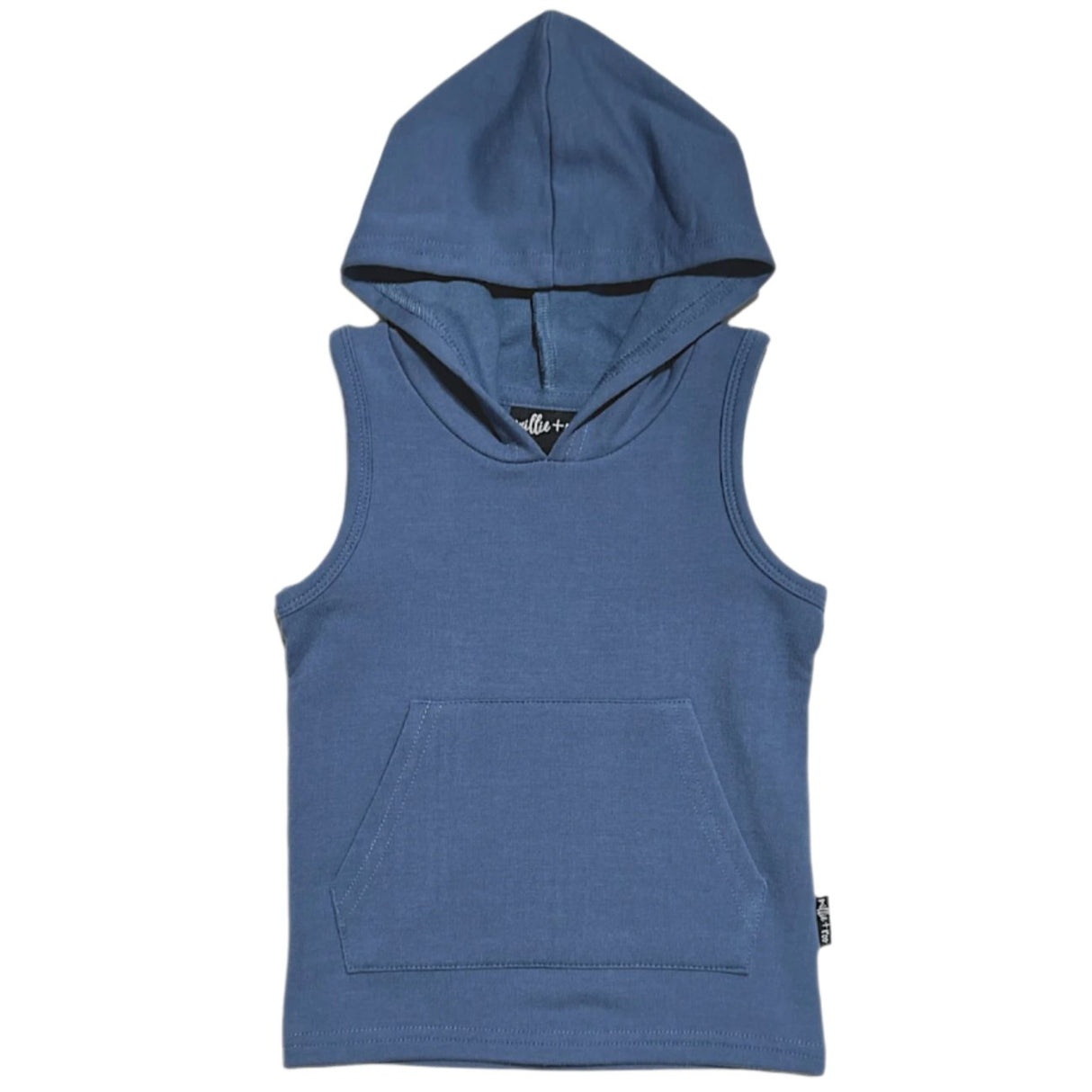 BAMBOO HOODIE TANK- Arctic - HoneyBug