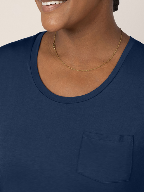 Everyday Nursing & Maternity T-shirt | Navy - HoneyBug