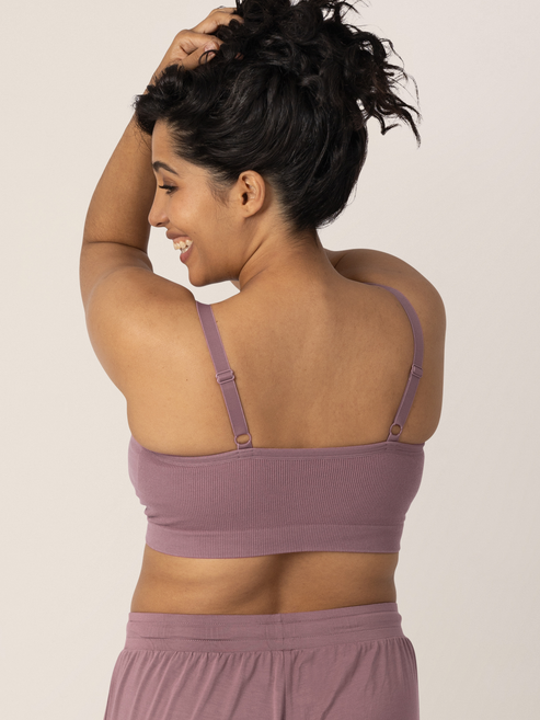 Sublime® Bamboo Hands-Free Pumping Lounge & Sleep Bra | Twilight - HoneyBug