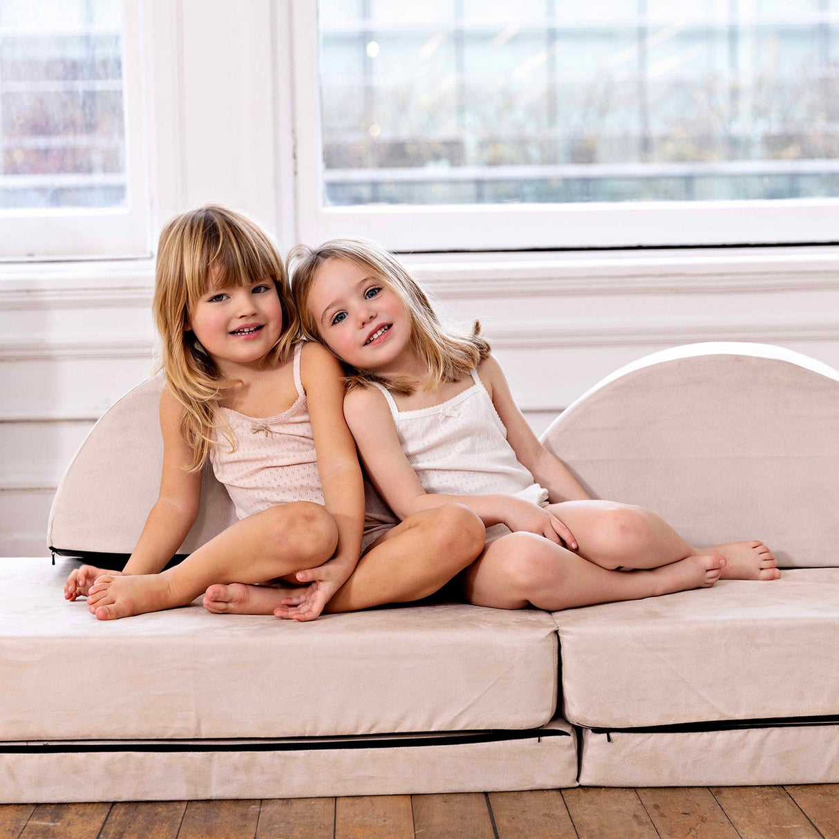 Pointelle Mauve + White (2 Sets) - HoneyBug