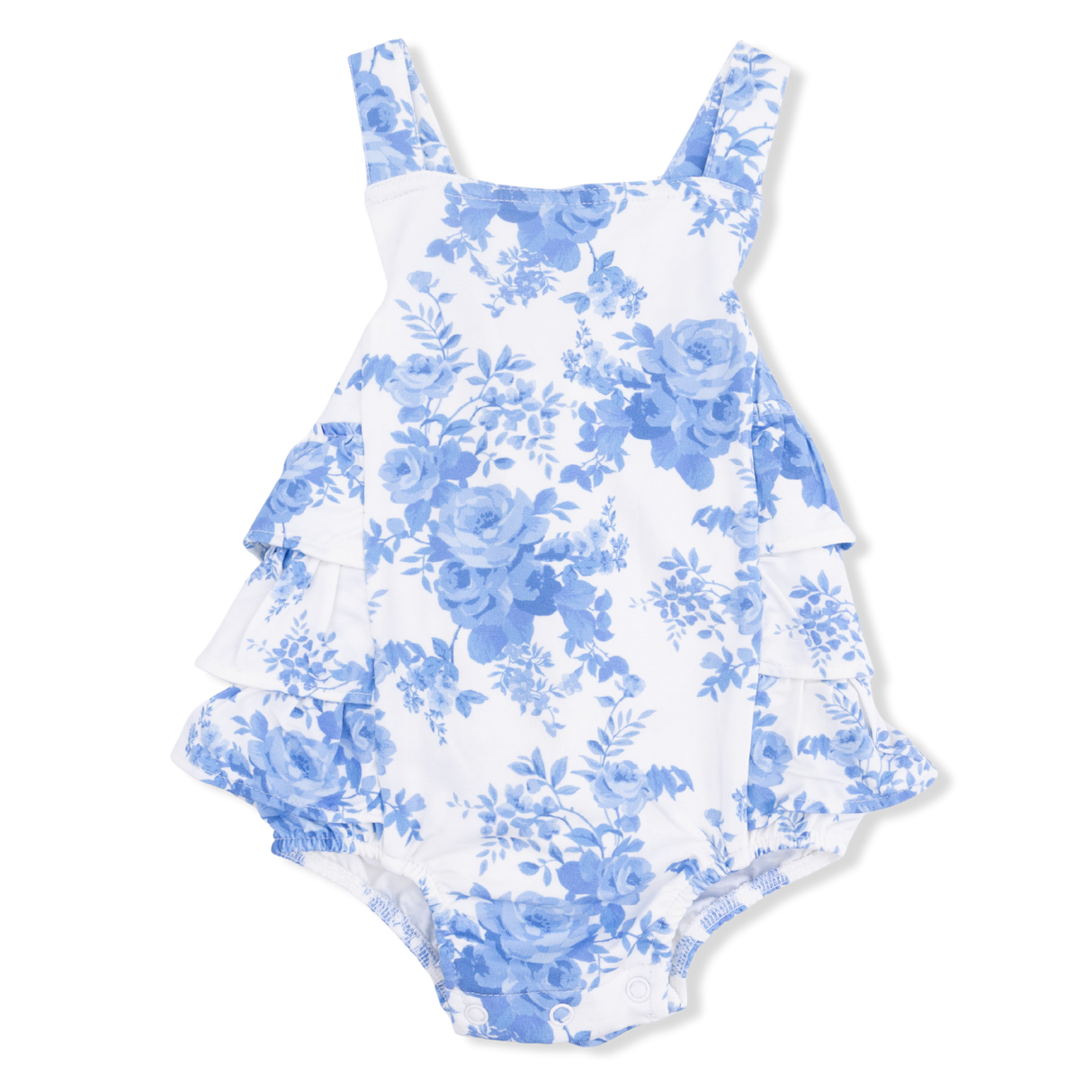 Dream Cottage Floral - Ruffle Sunsuit