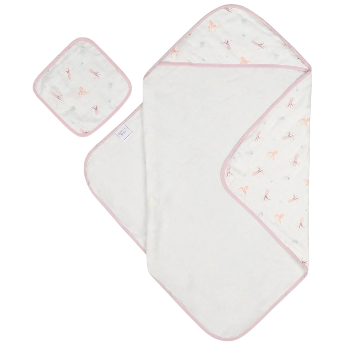 Octopus Hooded Towel Set - HoneyBug