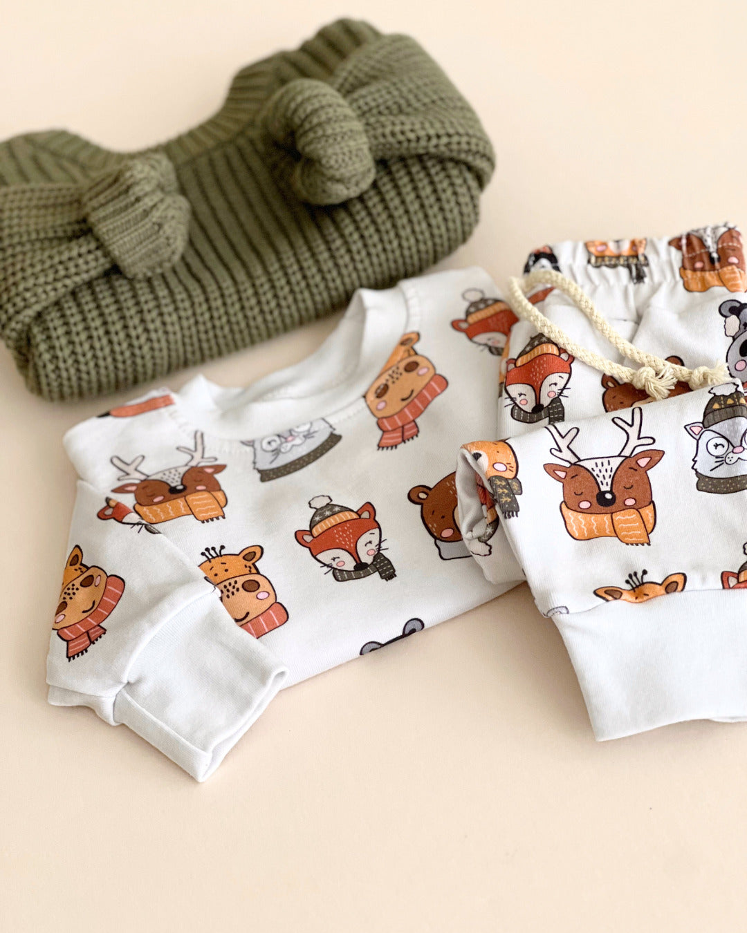Jogger Set | Cozy Pals - HoneyBug