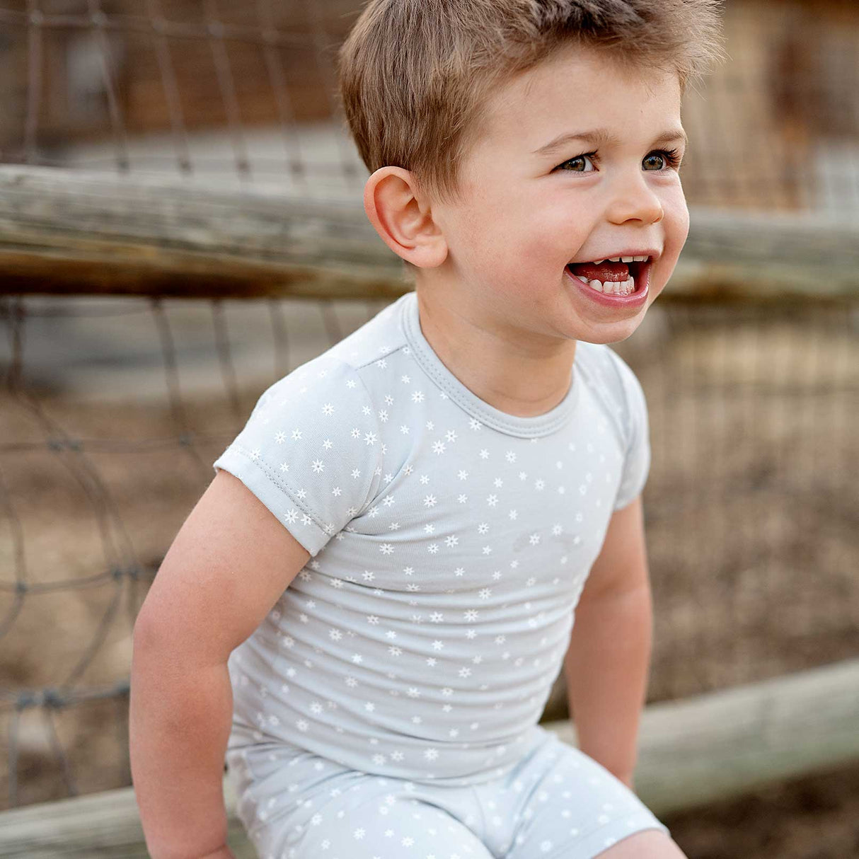 Jersey Cotton - Ditsy Floral and Star Collection- Lounge Sets - HoneyBug