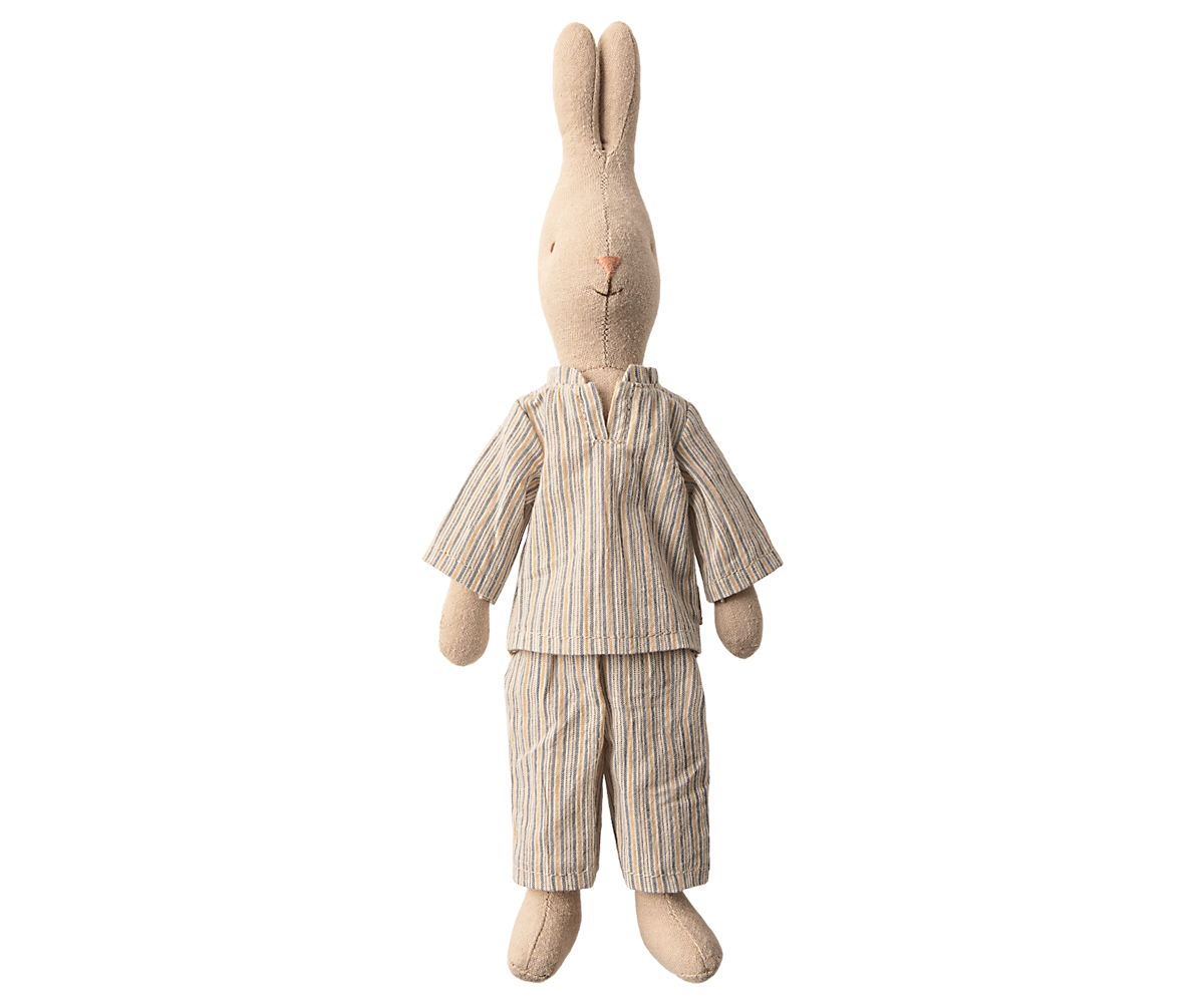 Doll Pajamas - Size 2 - Striped - HoneyBug