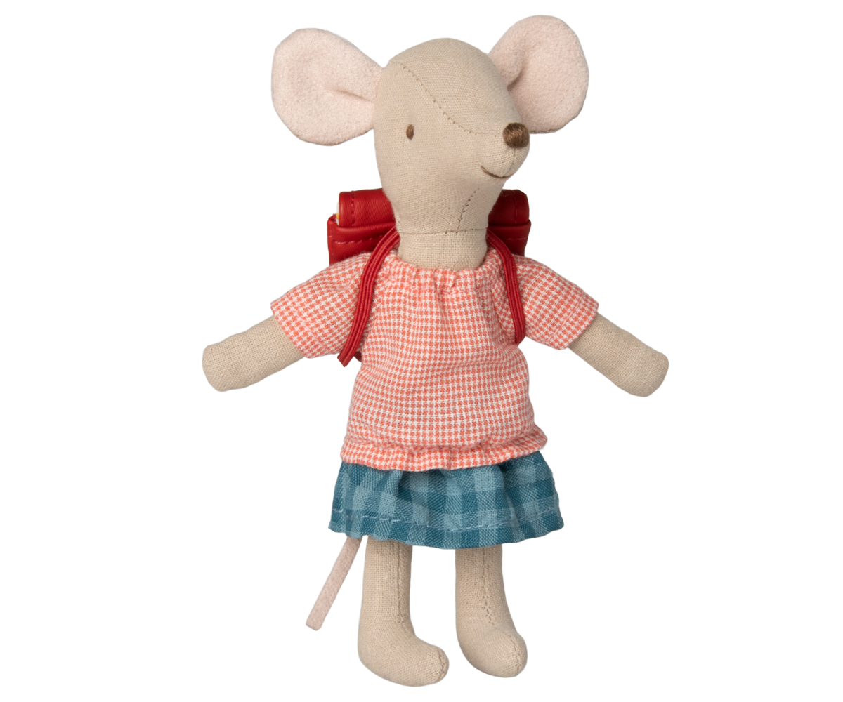Tricycle Mouse, Big Sister - Red - HoneyBug