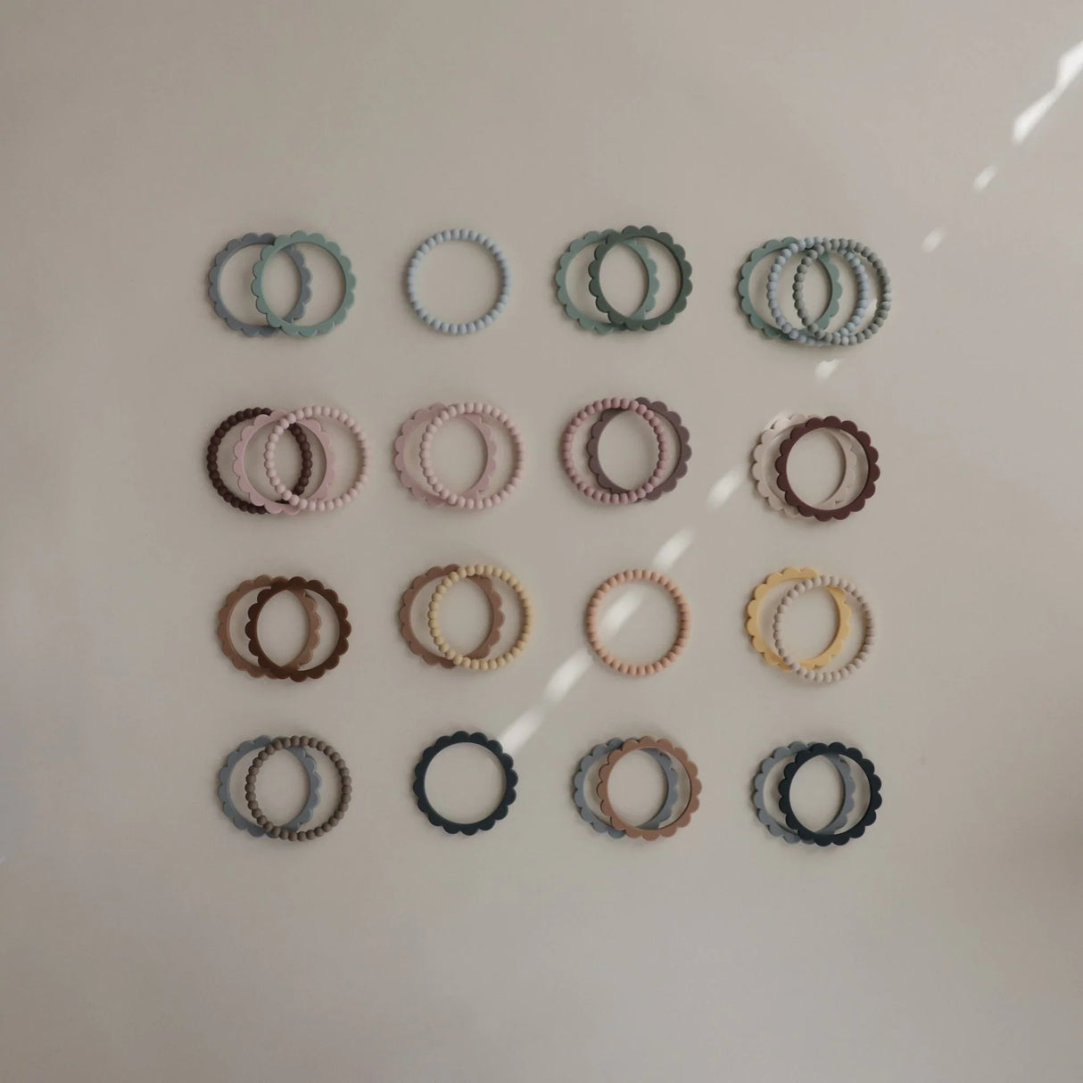 Flower Teether Bracelet - HoneyBug