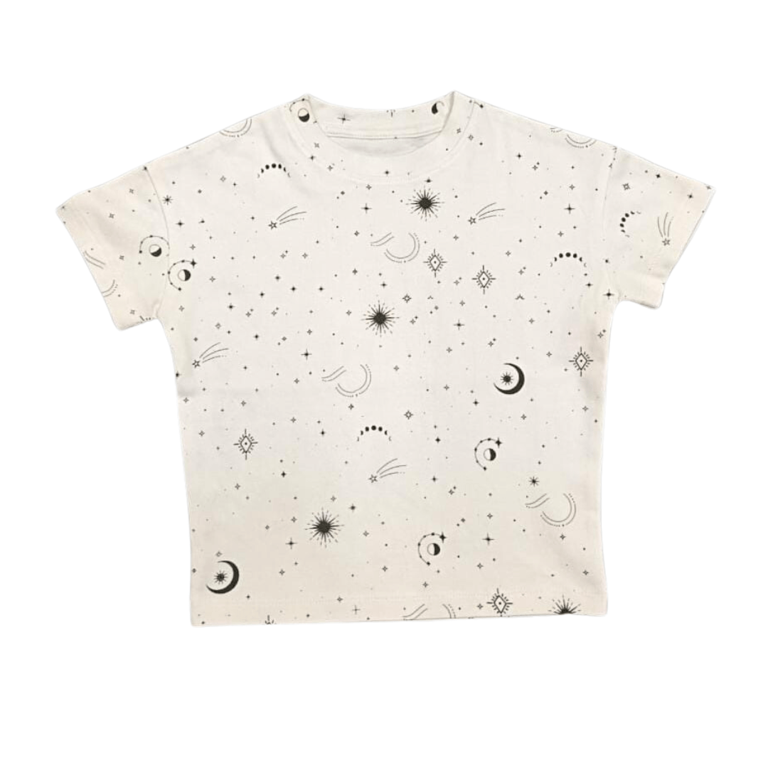Boxy Toddler Tee | celestial - HoneyBug