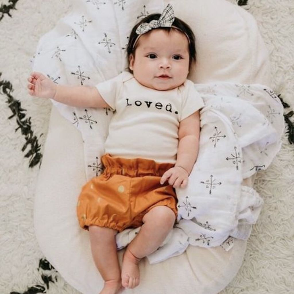 Loved. - Organic Cotton Bodysuit - HoneyBug