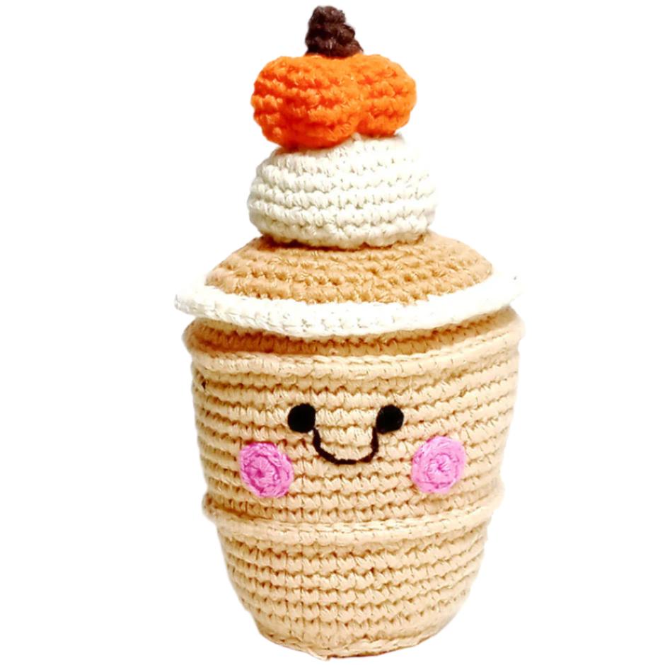 Friendly Plush Pumpkin Spice Latte - HoneyBug