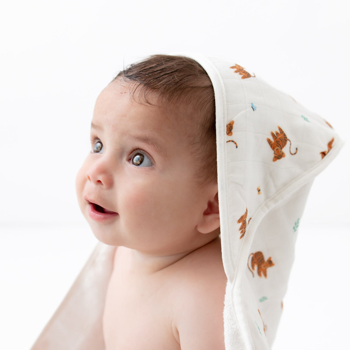 Tiger Hooded Towel Set - HoneyBug
