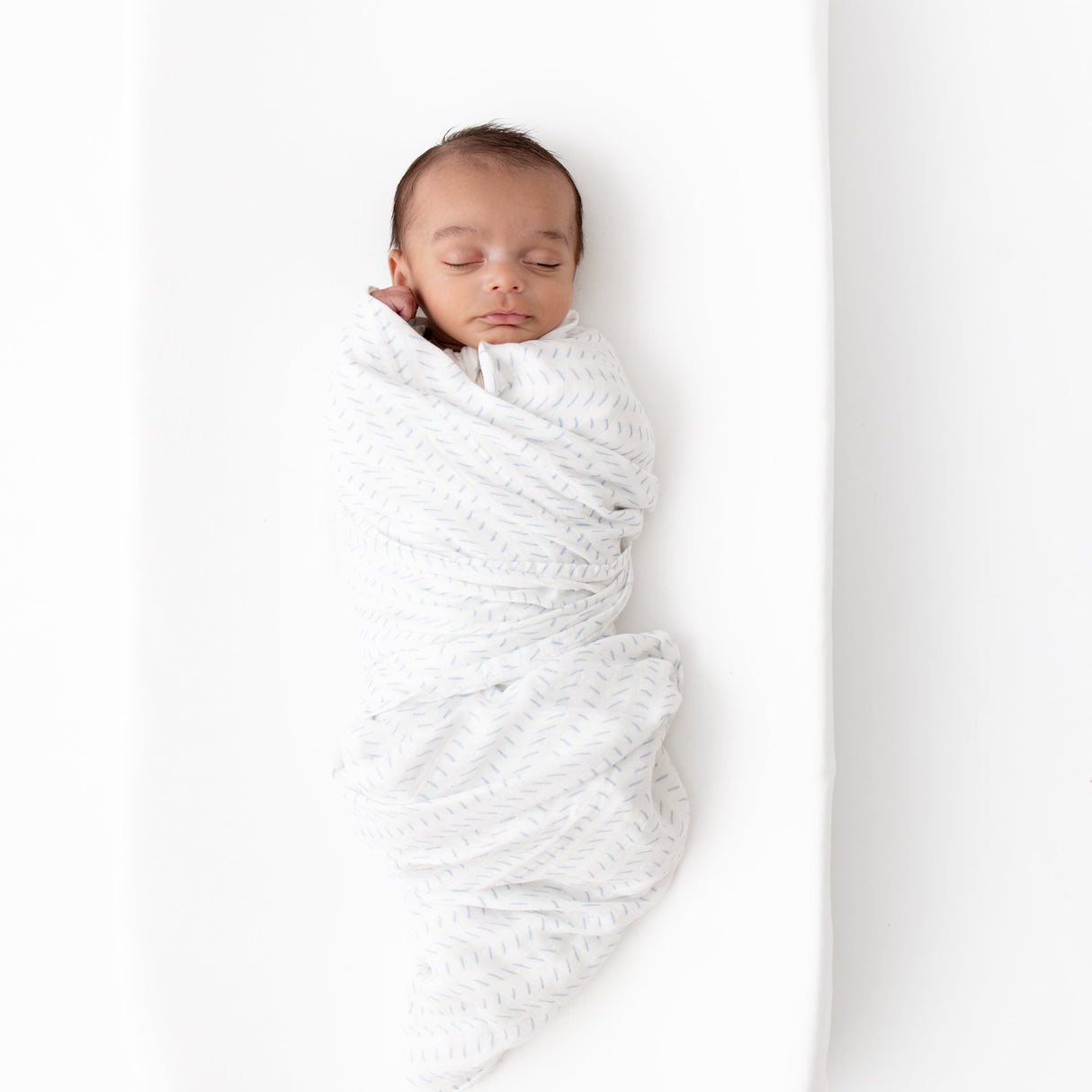 Blue Dash Swaddle - HoneyBug