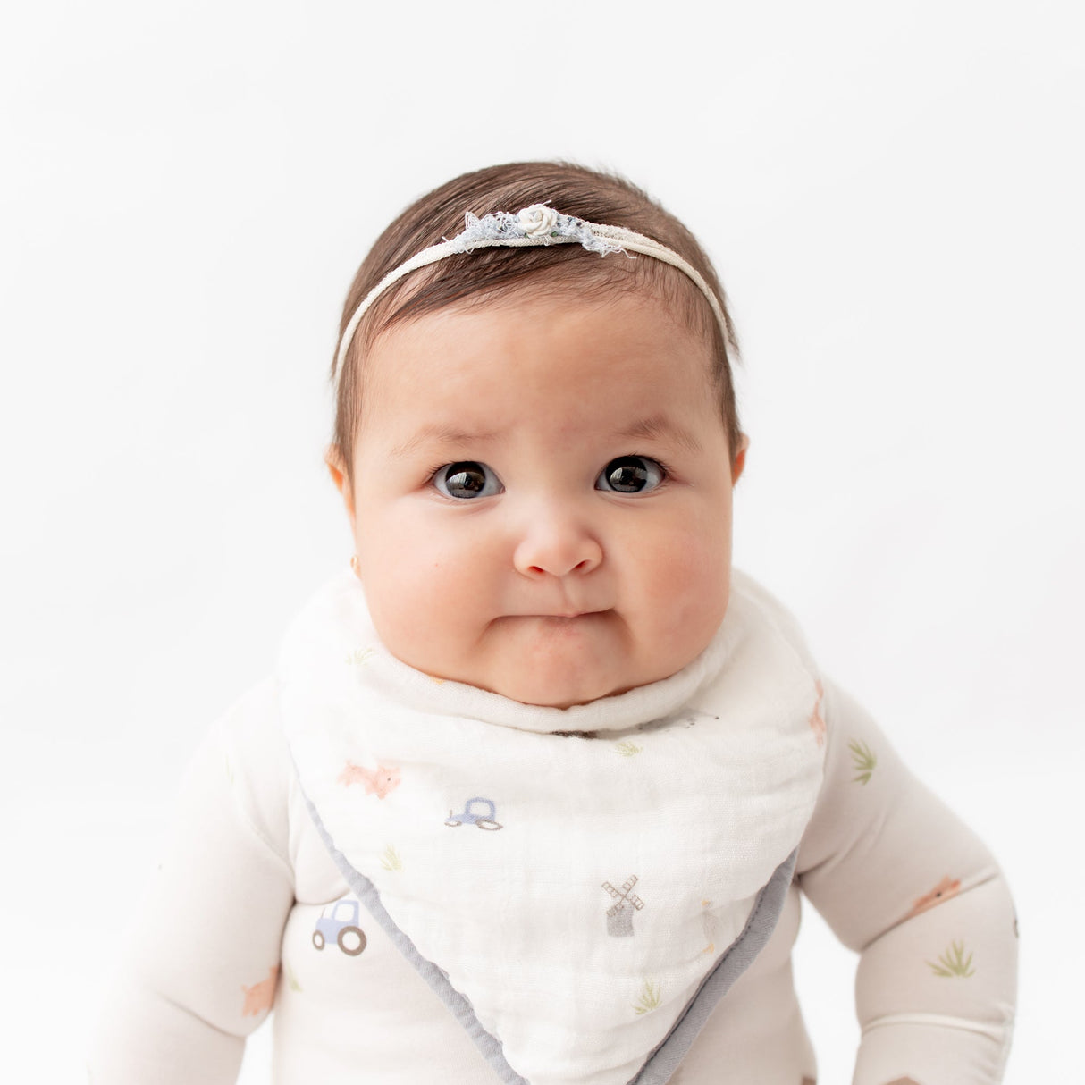 Farm Animals Bib Set - HoneyBug