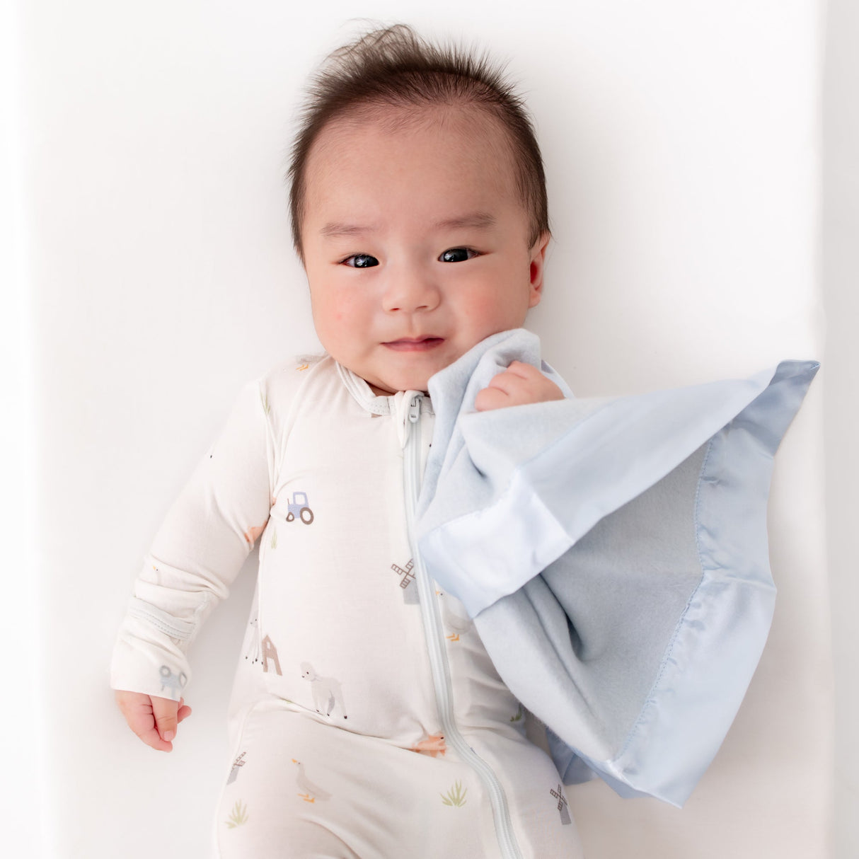 Blue Security Blanket - HoneyBug