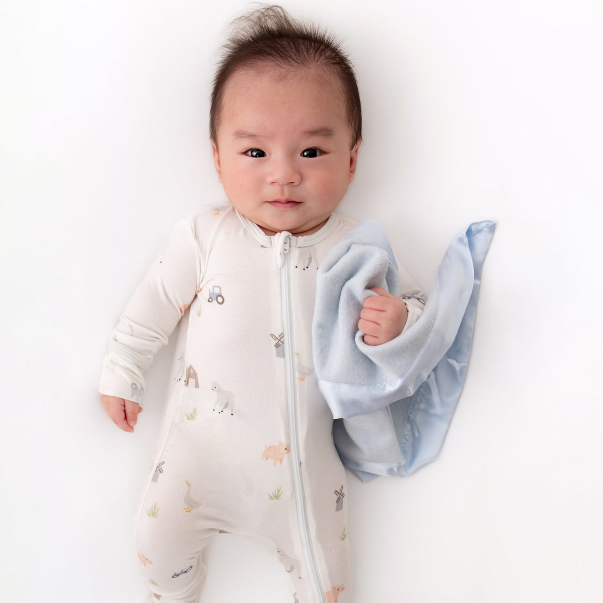 Blue Security Blanket - HoneyBug