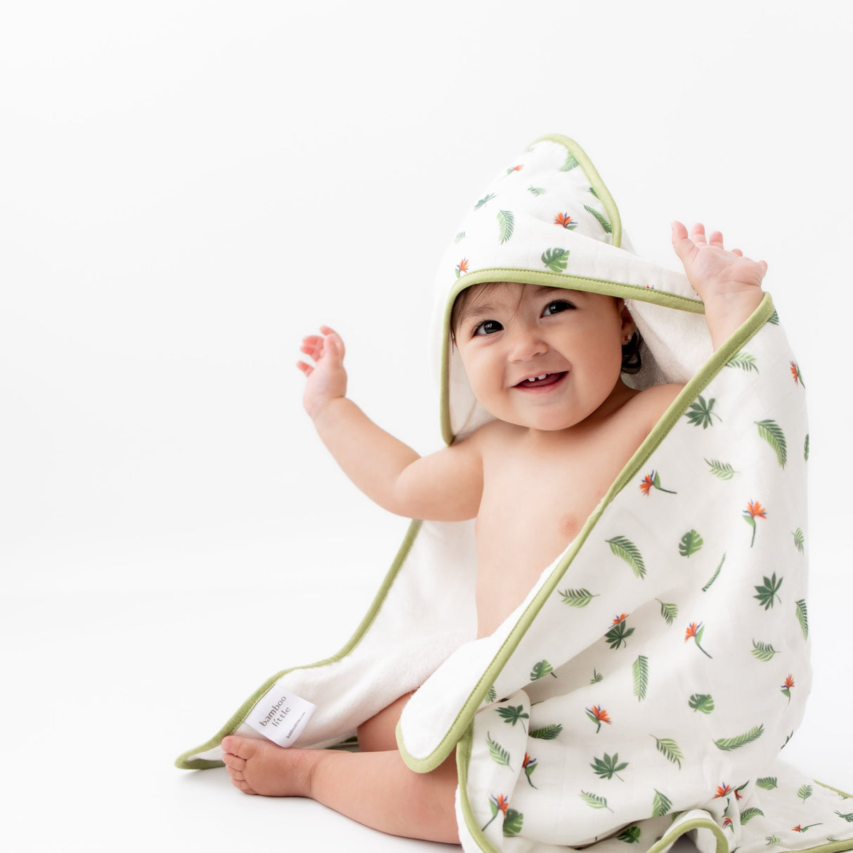 Bird of Paradise Hooded Towel Set - HoneyBug