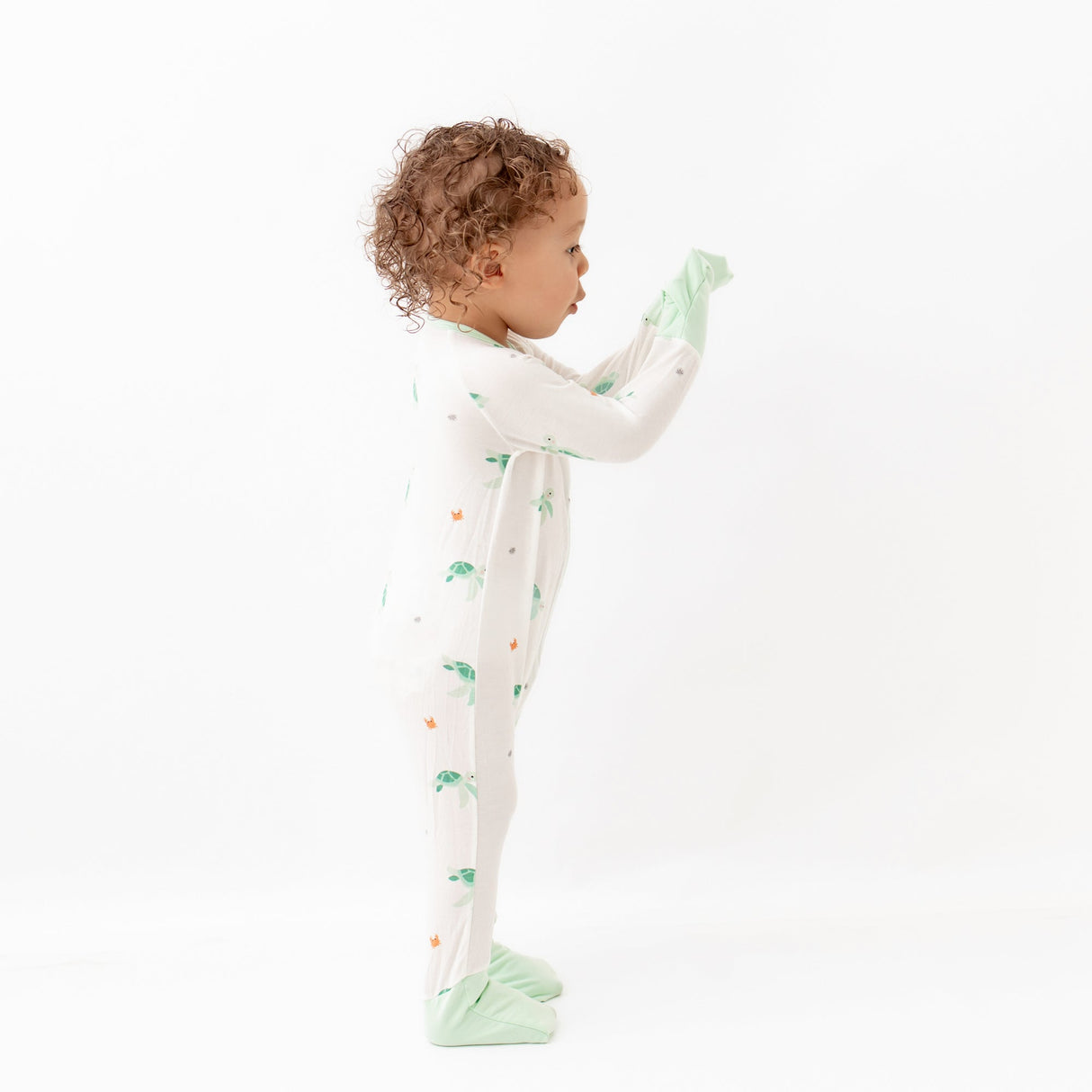 Turtle Romper - HoneyBug