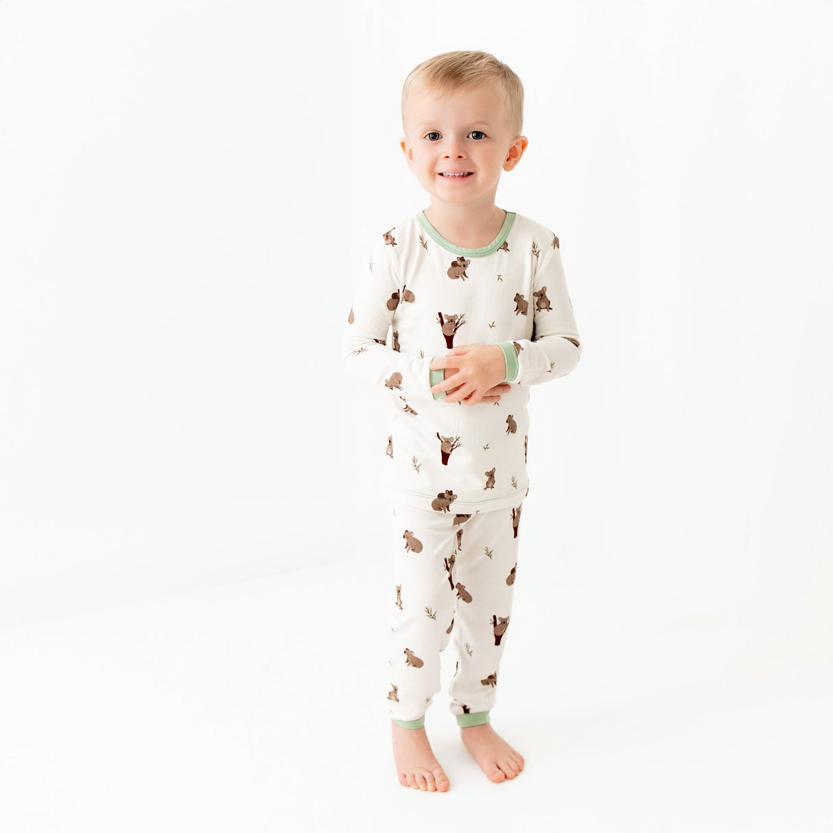 Koala Pajama Set - HoneyBug