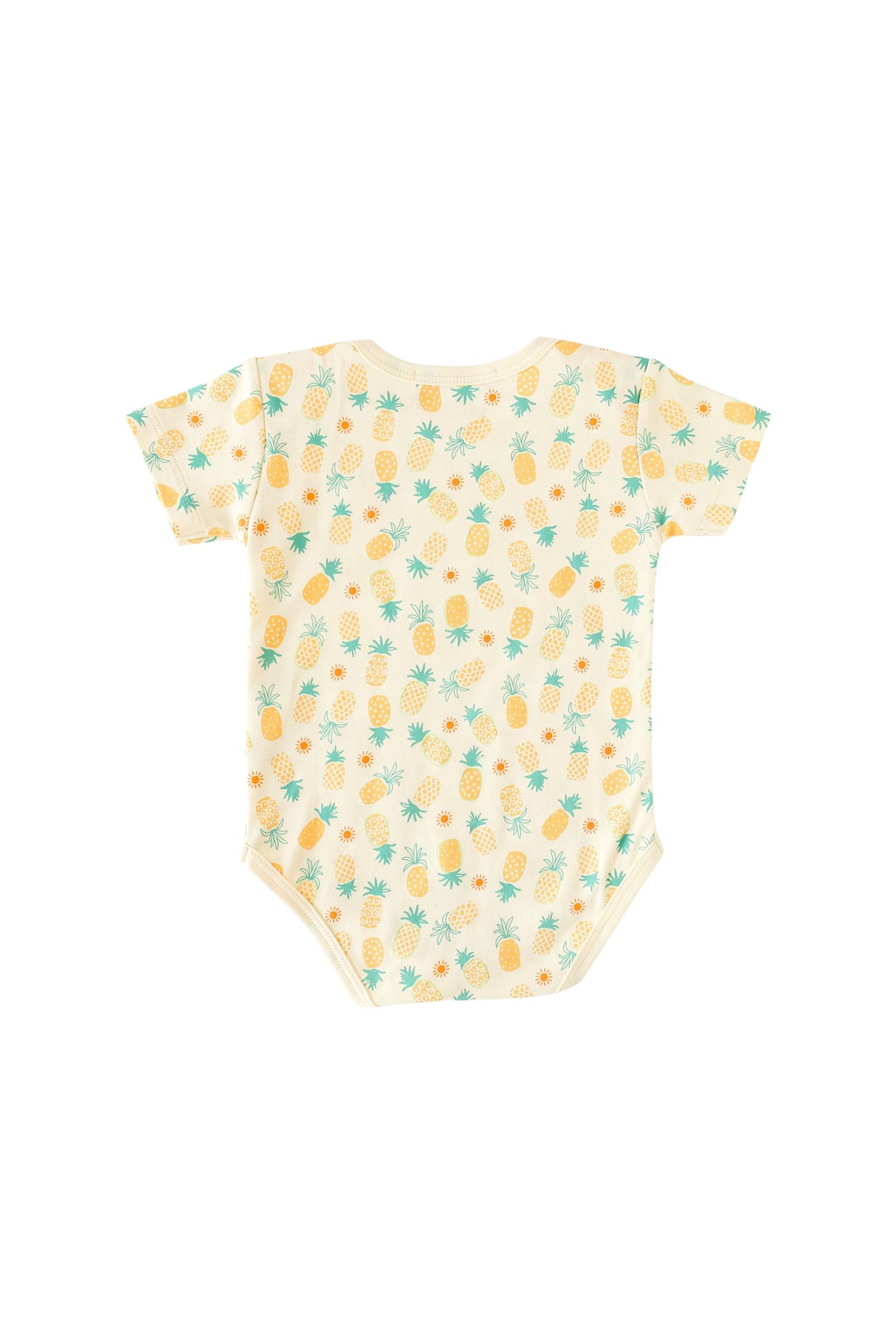 Pineapple Print Onesie - HoneyBug
