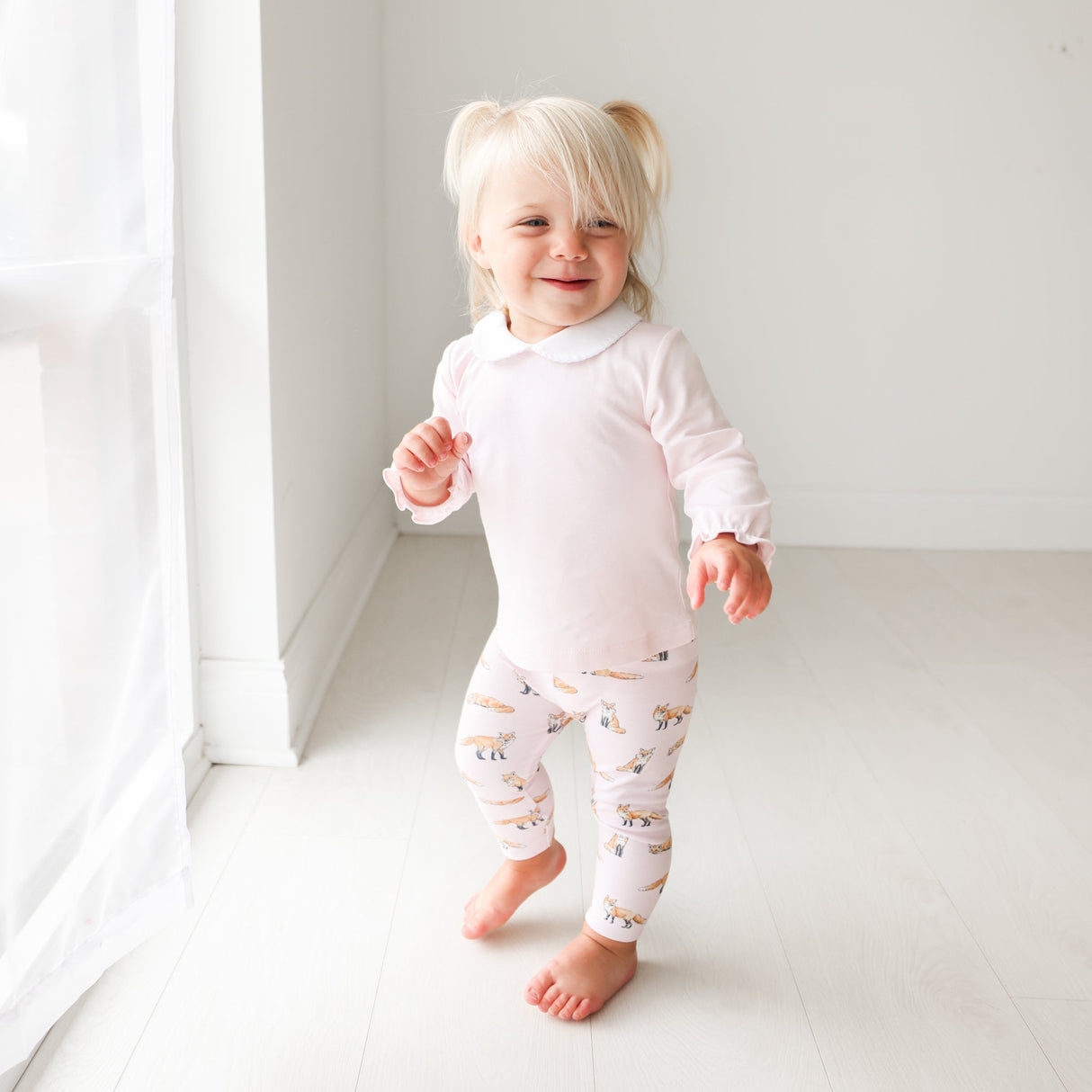 Peter Pan Top- Pink - HoneyBug