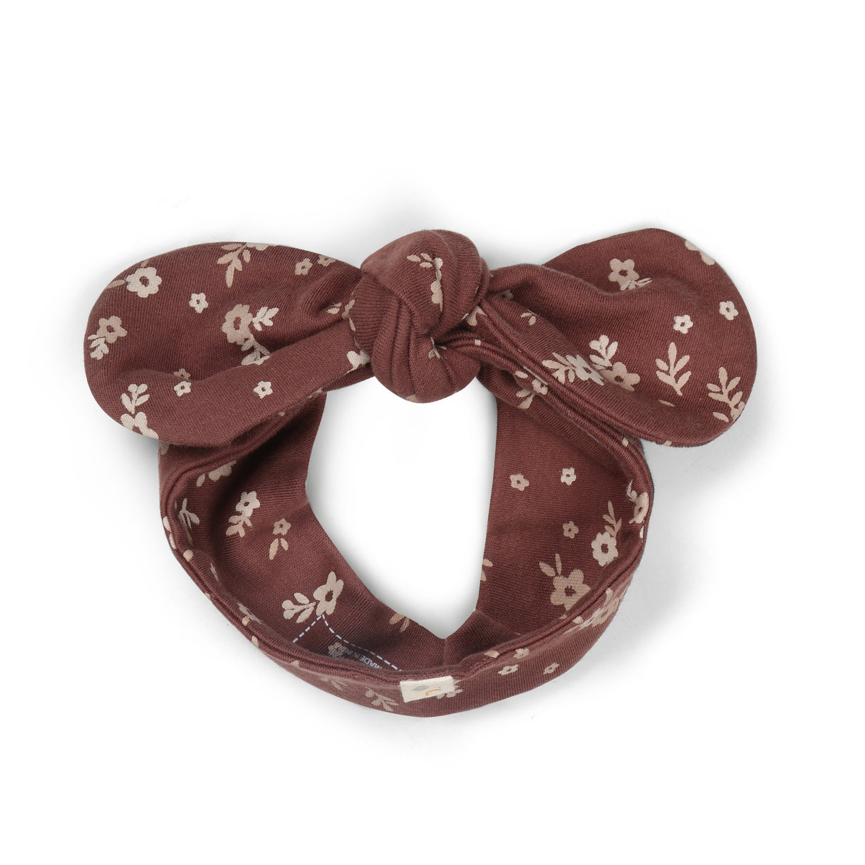 Organic Headwrap - Winter Bloom - HoneyBug