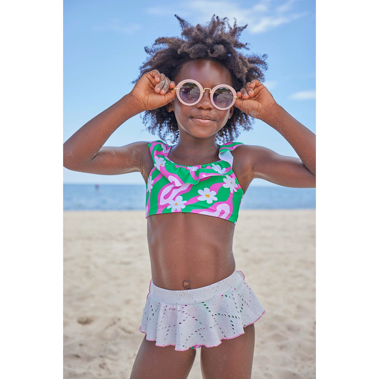 Daisy Dunes Two Piece Swimsuit - HoneyBug