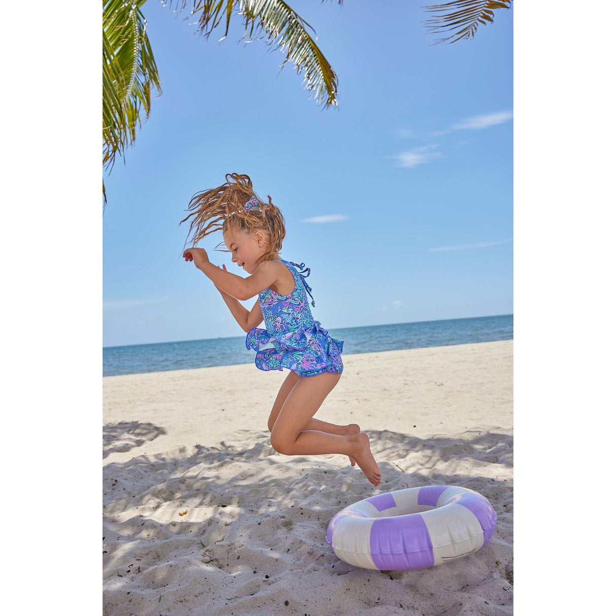 Oceanview Cove One Piece Swimsuit - HoneyBug