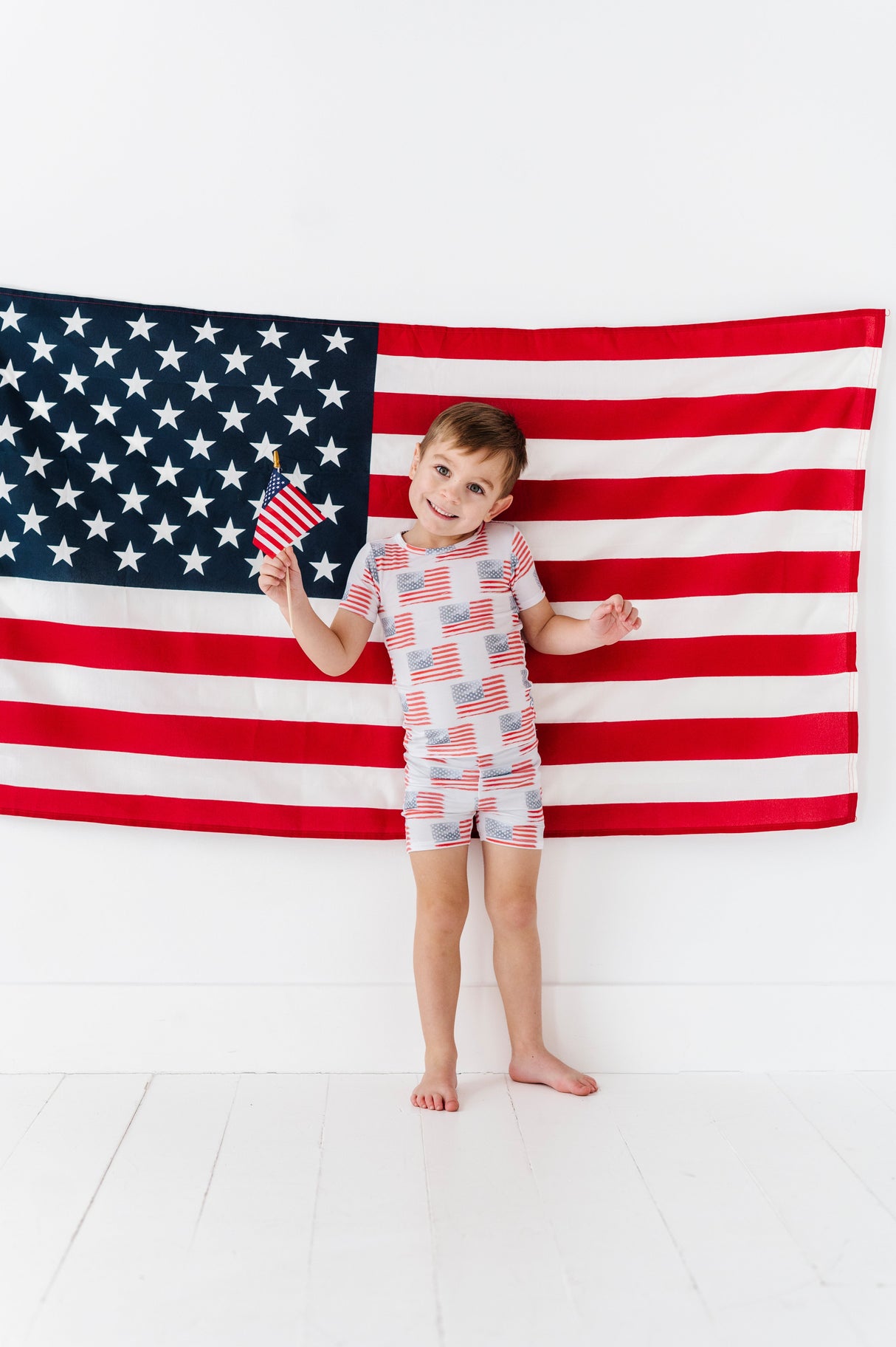 American Flag Short Set - HoneyBug
