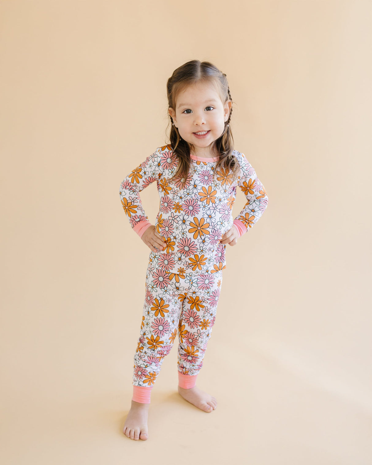 Bamboo Two Piece Set | Retro Garden - HoneyBug