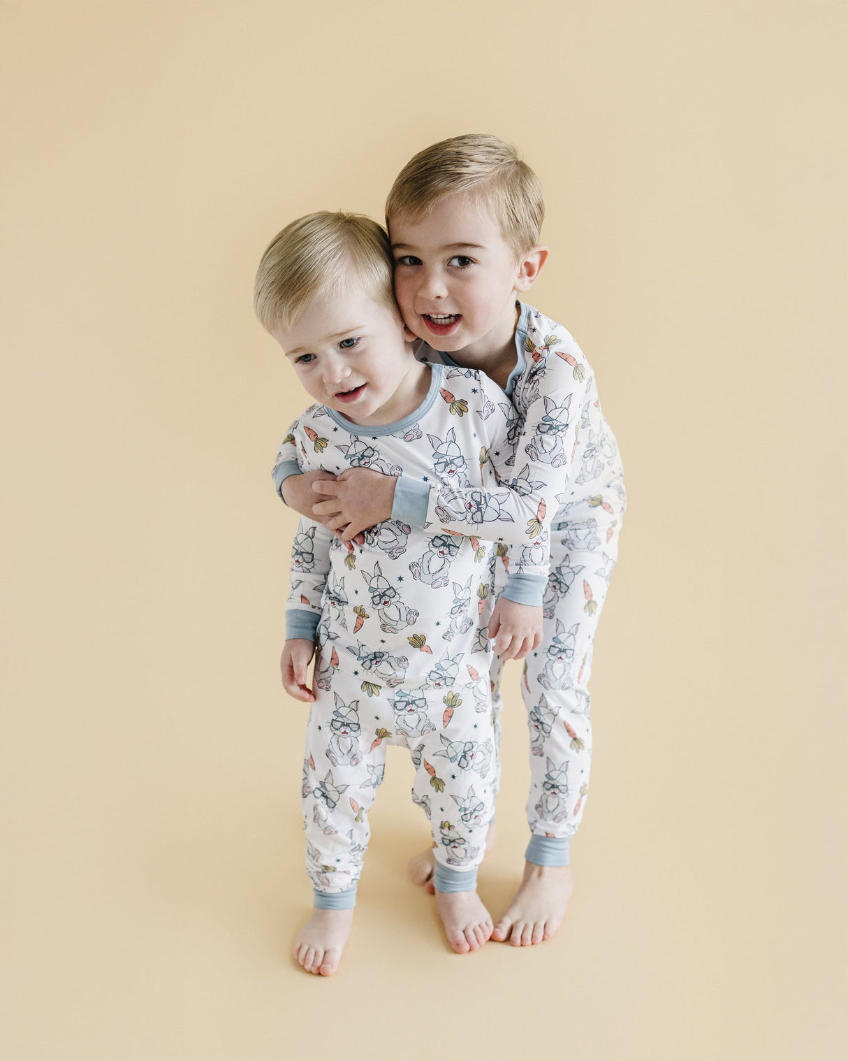 Bamboo Zip Romper | Rad Bunny - HoneyBug