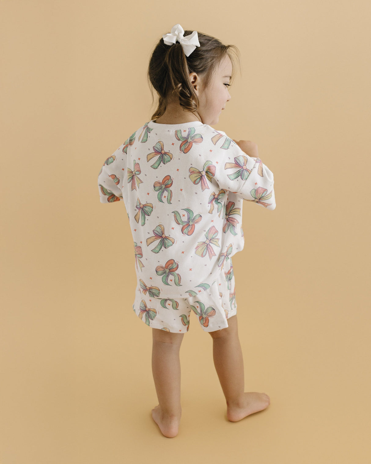 Shorts Set | Happy Bows - HoneyBug