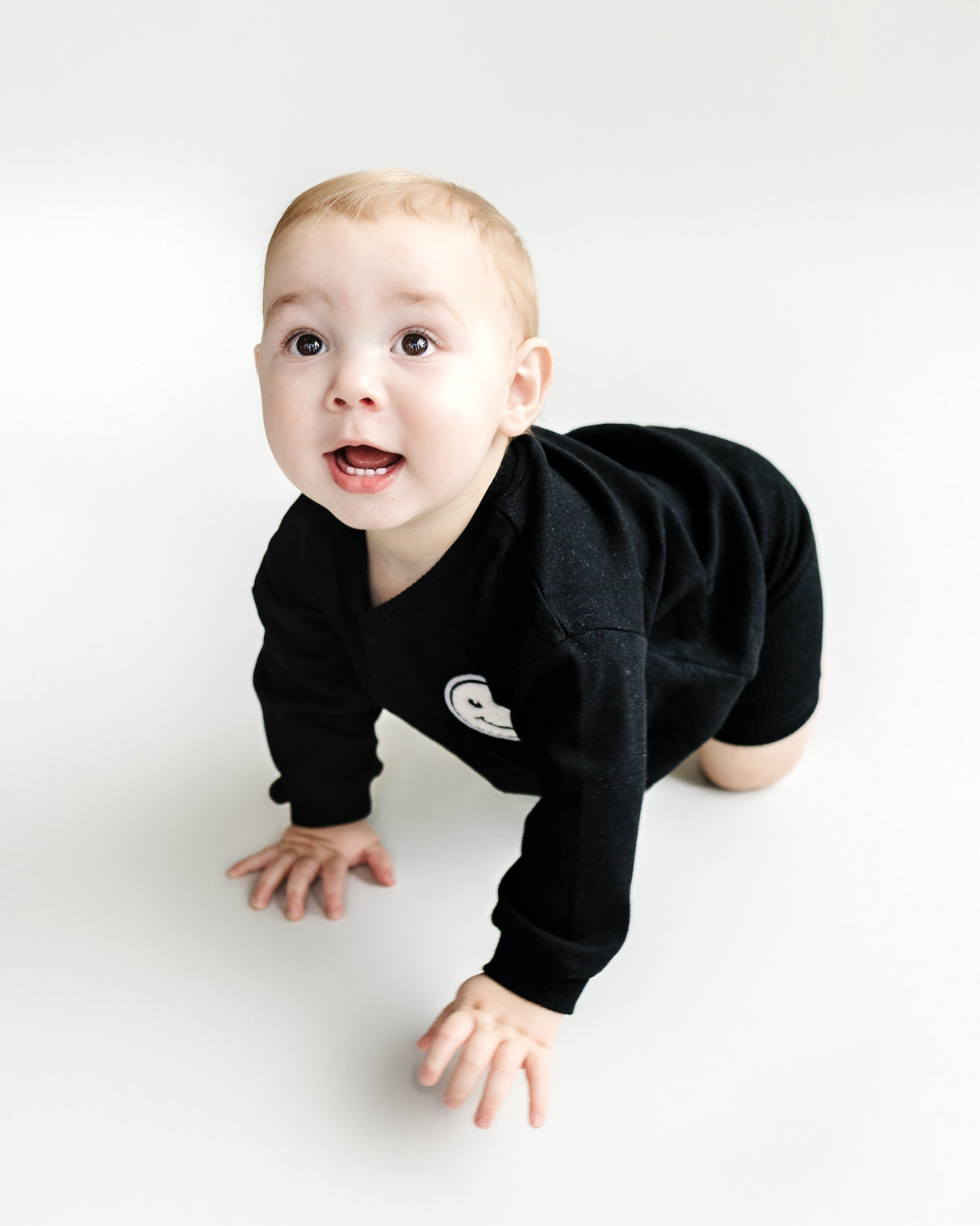 Biker Shorts Set | Black - HoneyBug