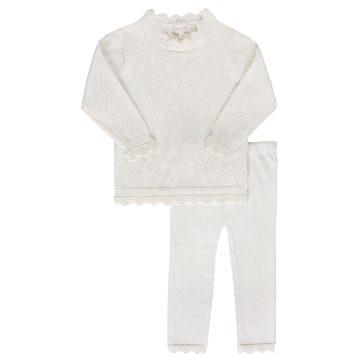 Pointelle Knit Collection- Lounge Sets - HoneyBug