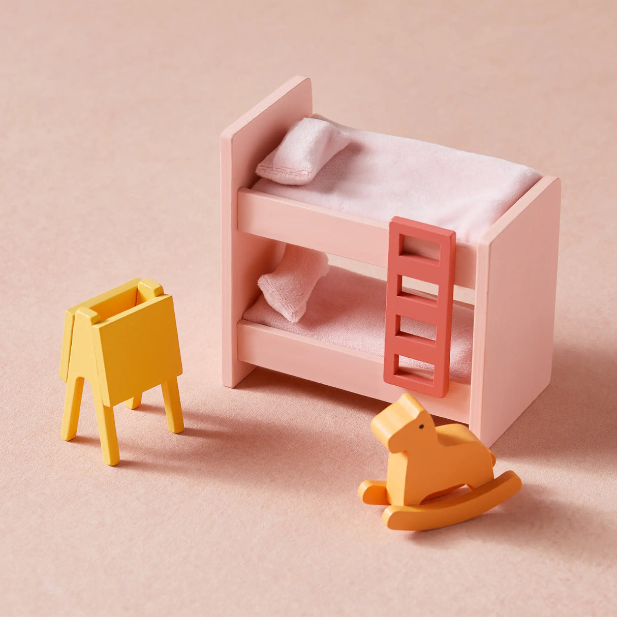Tiny Land® Love Dollhouse with 30 Furniture - HoneyBug