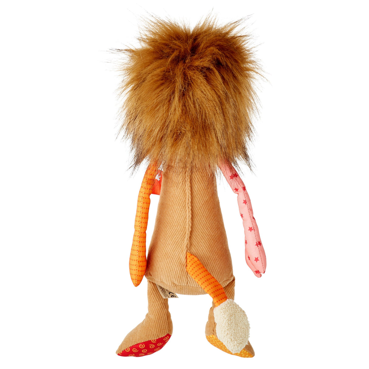 Patchwork Lion Plush Toy - HoneyBug