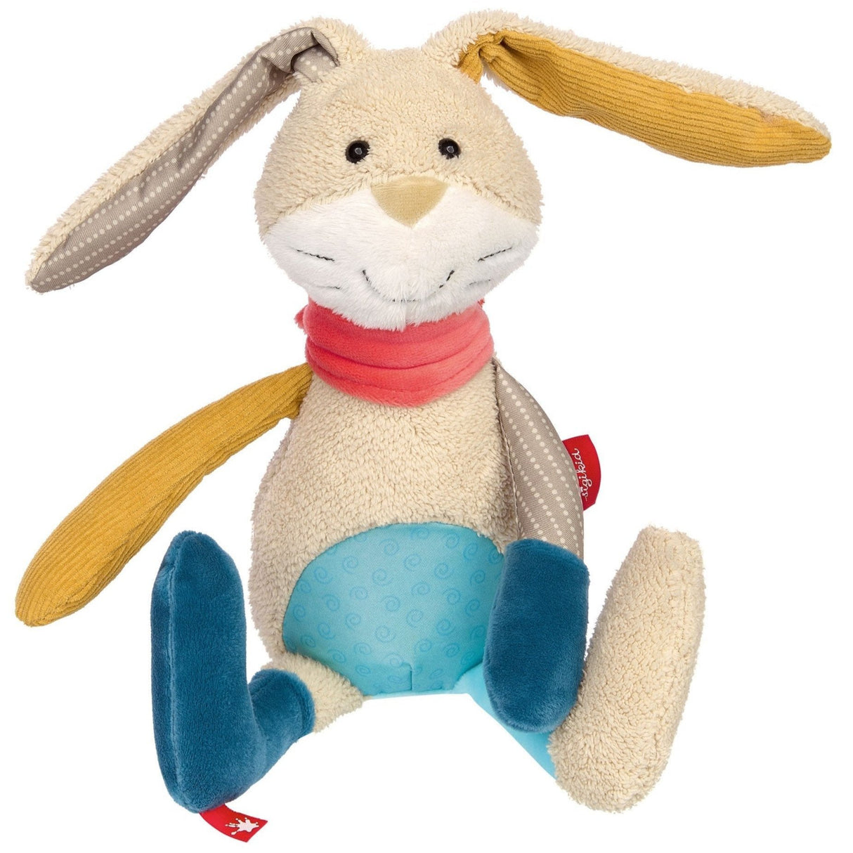 Patchwork Rabbit Plush Toy - HoneyBug