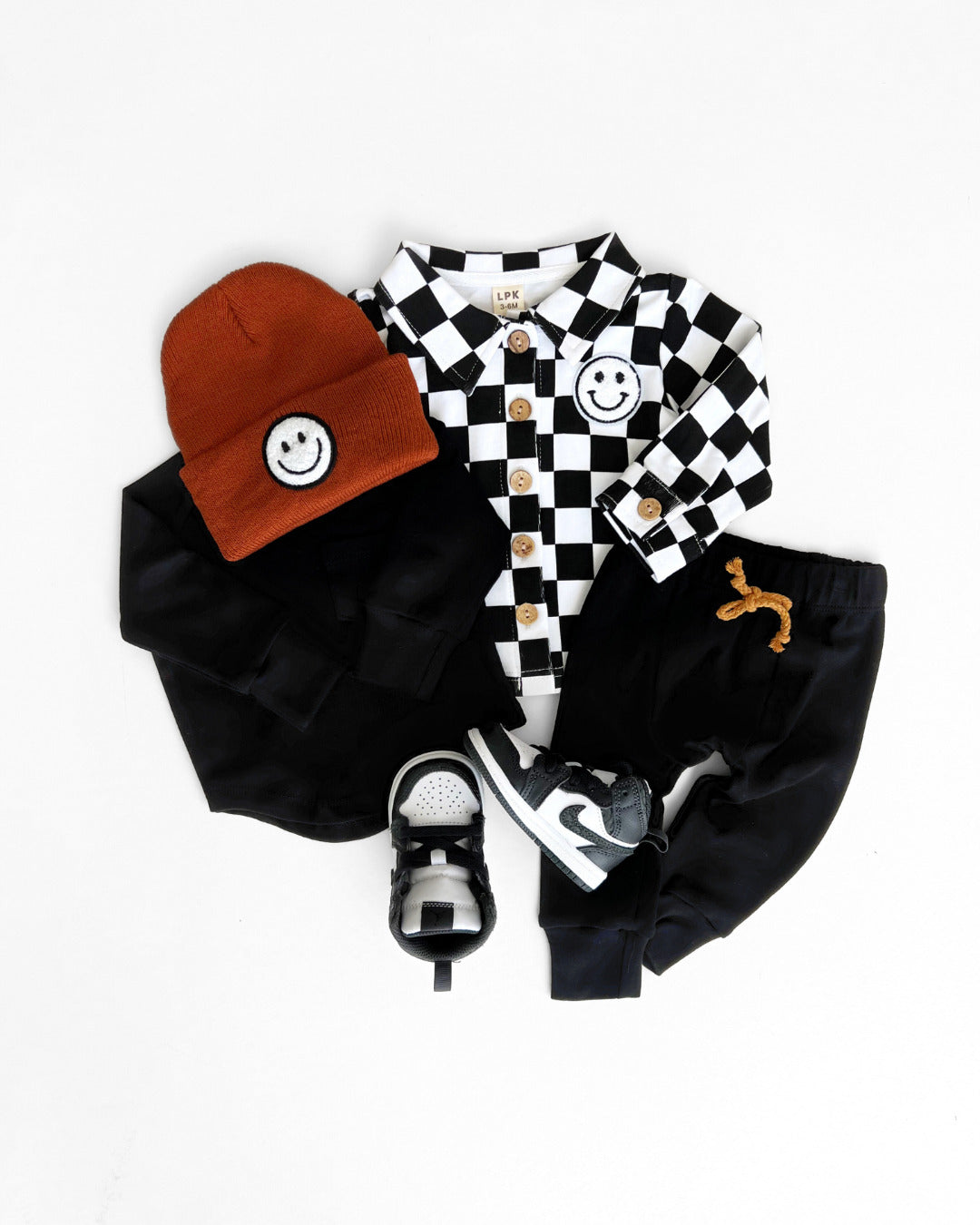 Lounge Set | Black - HoneyBug