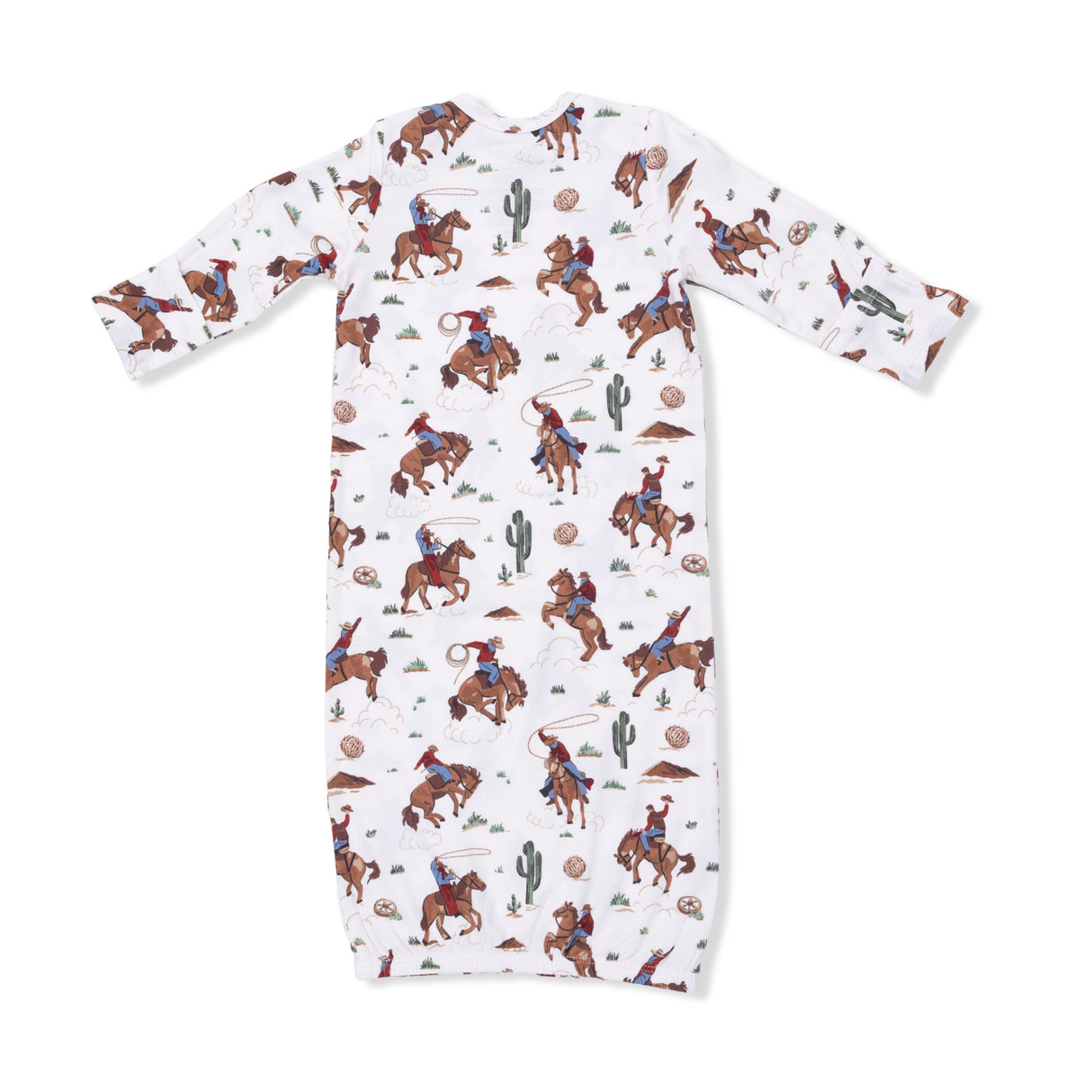 Buckaroo Western - Lap Shoulder Gown & Beanie Hat