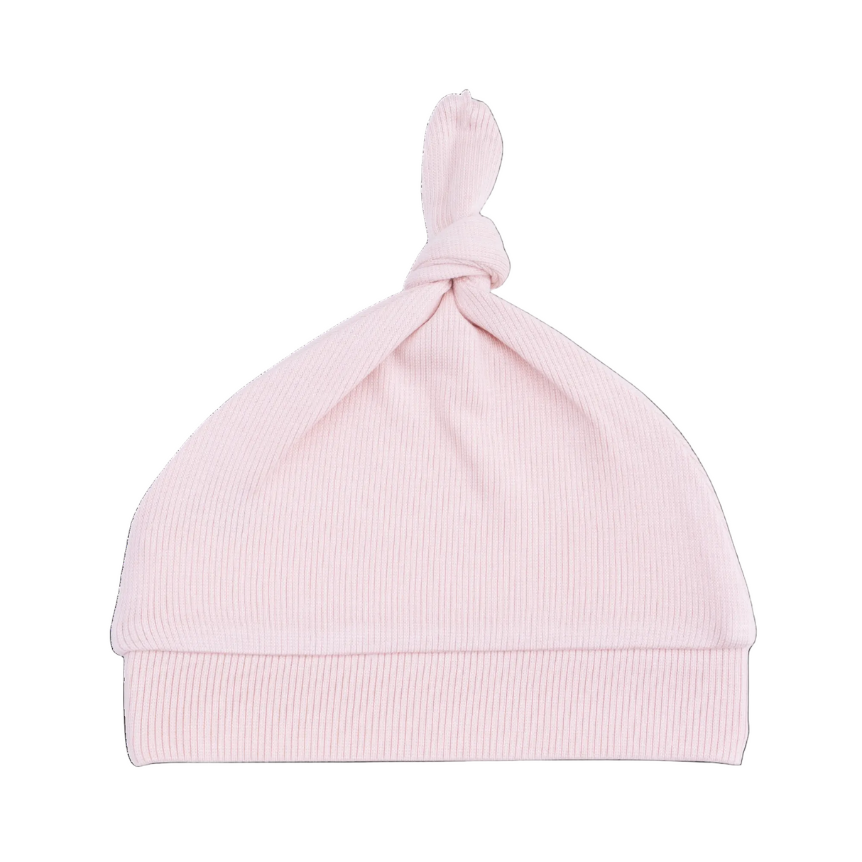 Solid Veiled Pink - Knotted Hat