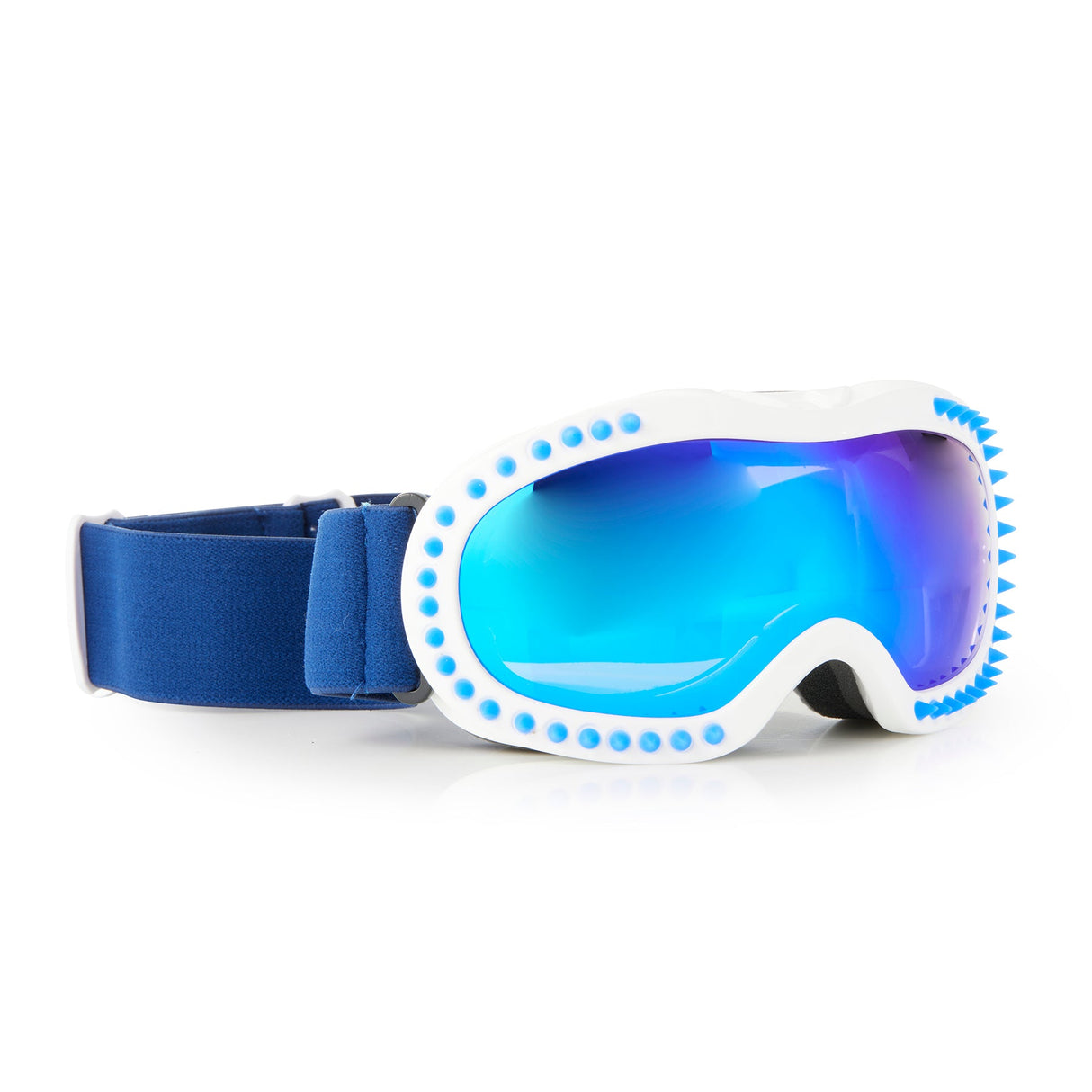 Icicle in White Kids' Ski Goggles - HoneyBug