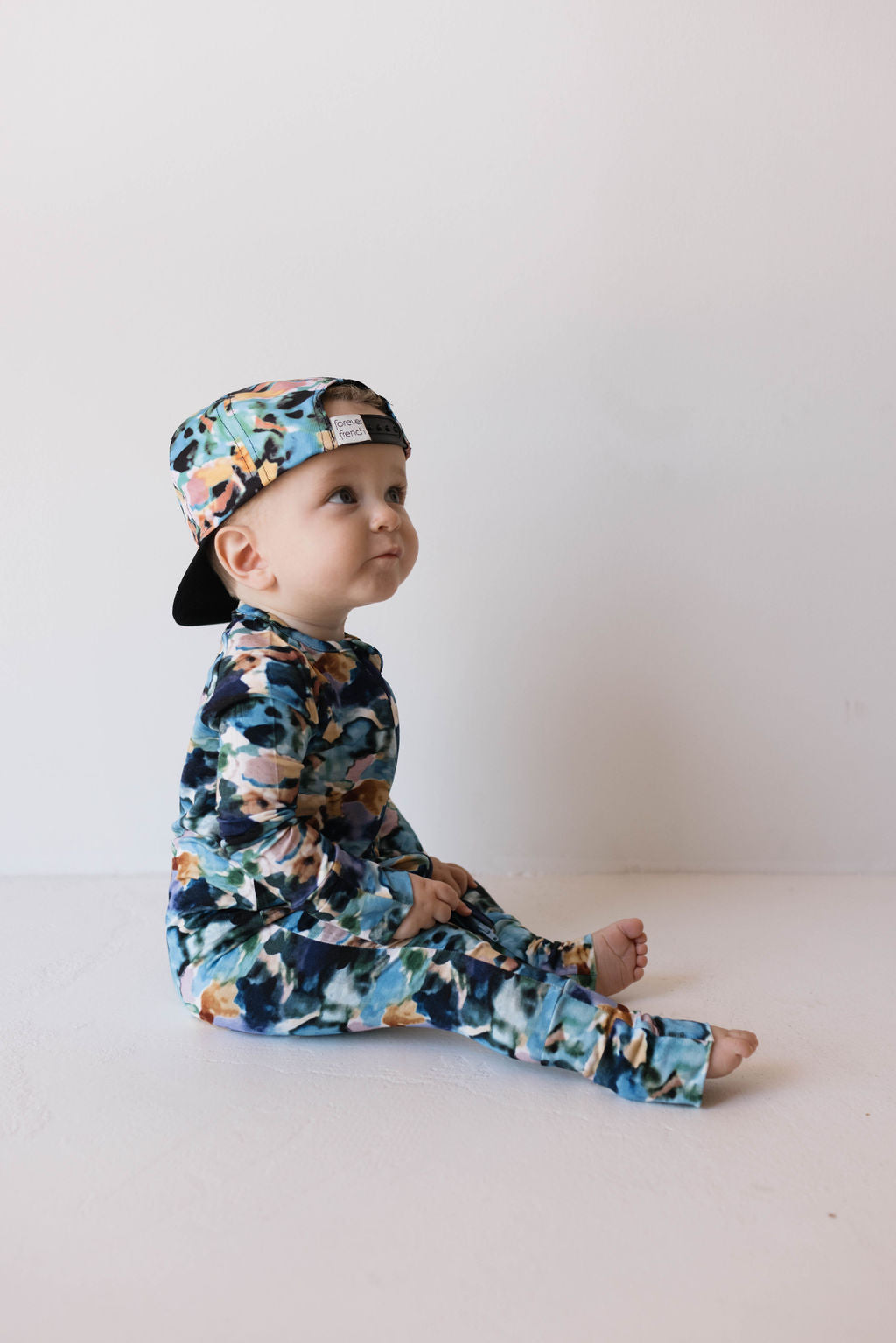 Bamboo Zip Pajamas | Charli Print - HoneyBug