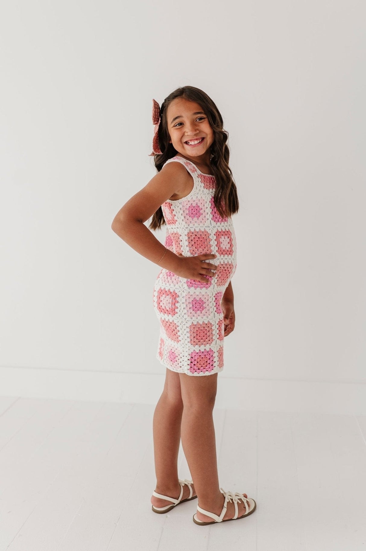 Fitted Crochet Dress