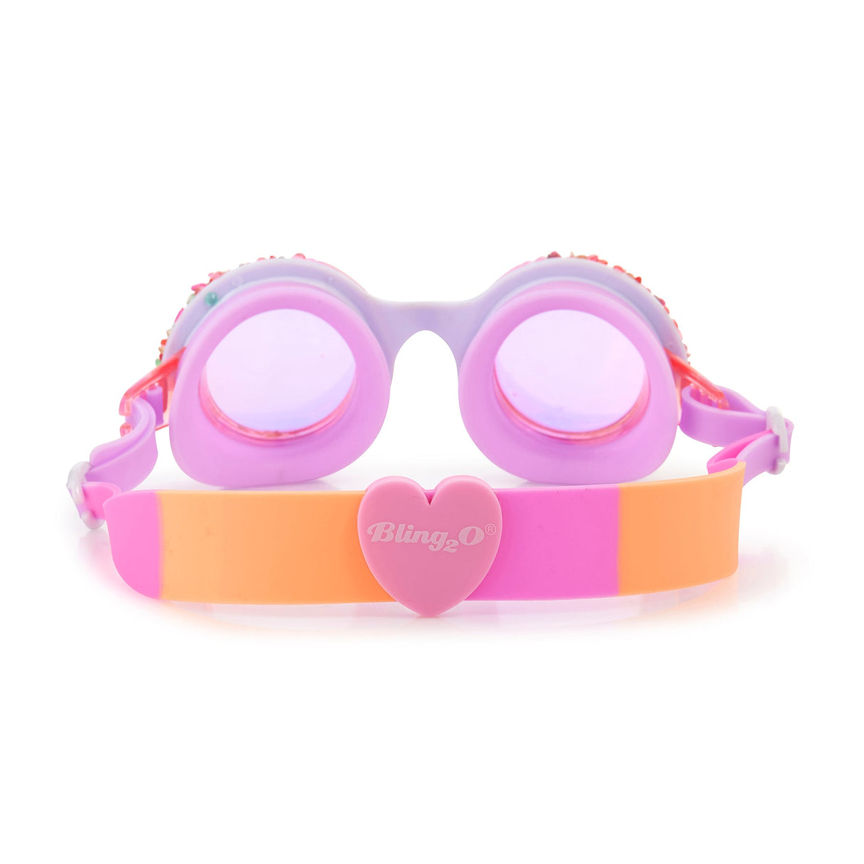 Pink Berry Cupcake Sprinkle Kids' Swim Goggles - HoneyBug