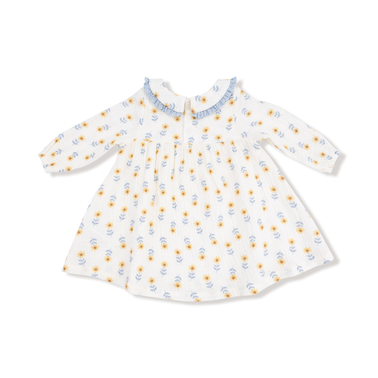 Peter Pan Collar Dress and Leggings - HoneyBug